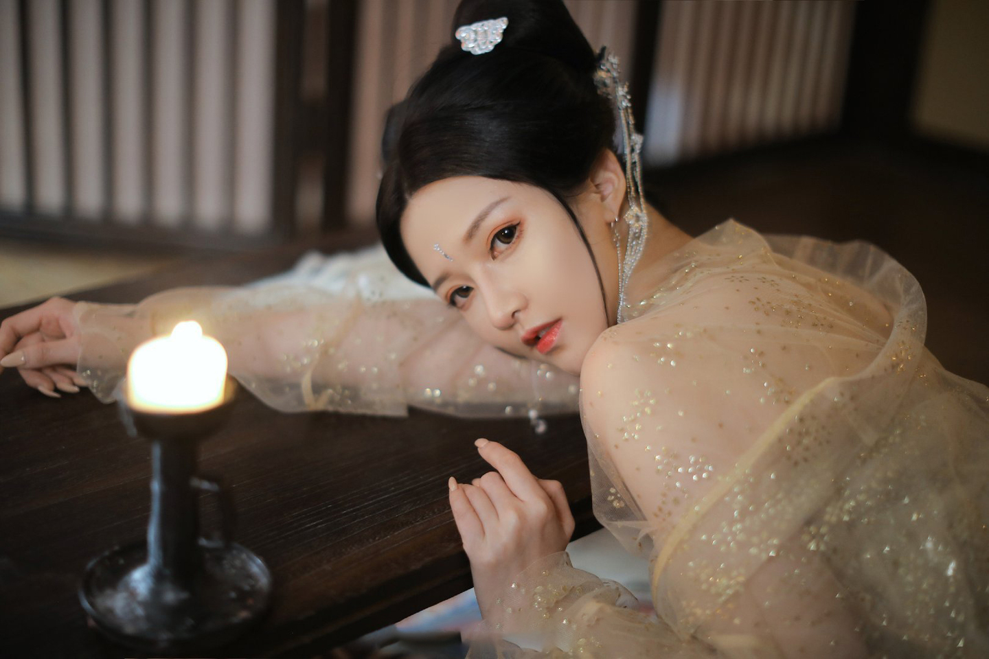 汉服私影，亮闪闪 | cos美图精选图集-coser喵-coser美图-coser聚集地