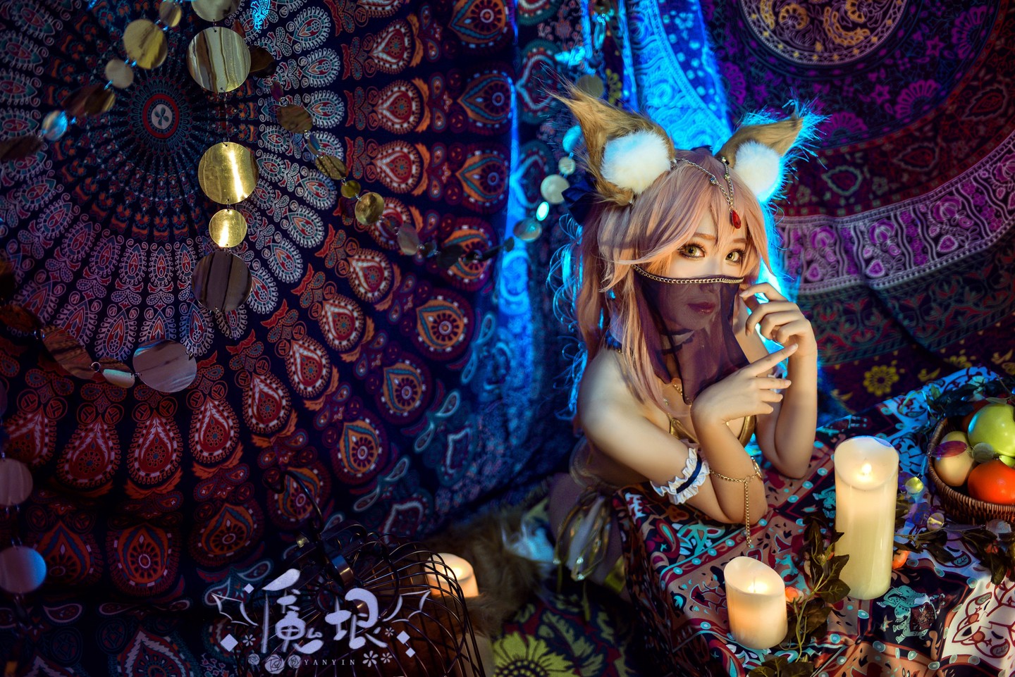 玉藻前舞娘cosplay (2/4) 玉藻前舞娘cosplay 第2张 - cosplay图集
