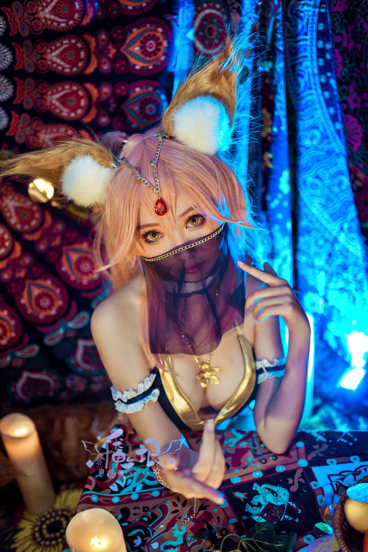 玉藻前舞娘cosplay (3/4) 玉藻前舞娘cosplay 第3张 - cosplay图集