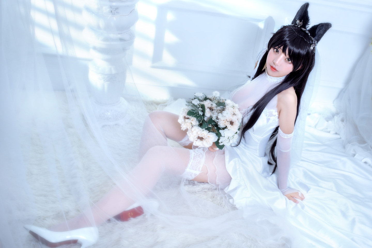 碧蓝航线 爱宕犬白花的誓言cosplay (2/12) 碧蓝航线 爱宕犬白花的誓言cosplay 第2张 - 爱宕犬图集