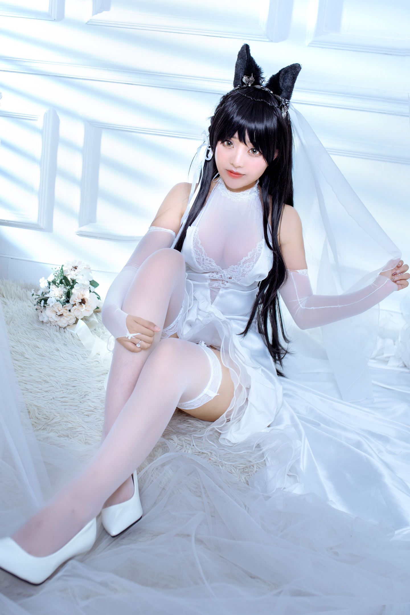 碧蓝航线 爱宕犬白花的誓言cosplay (3/12) 碧蓝航线 爱宕犬白花的誓言cosplay 第3张 - 爱宕犬图集