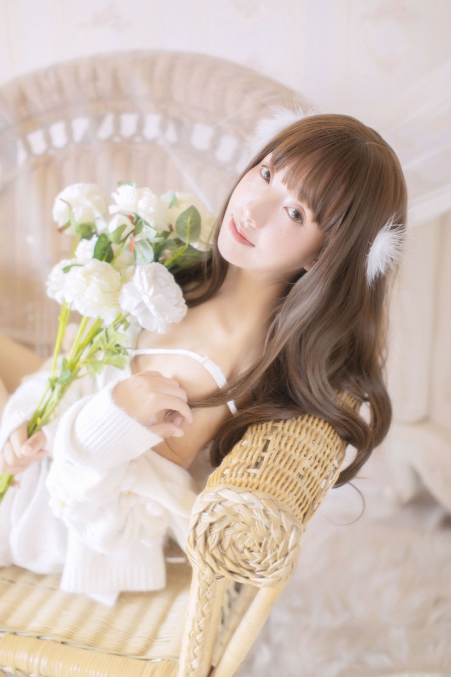 白色少女写真~ (2/9) 白色少女写真~ 第2张 - cosplay图集