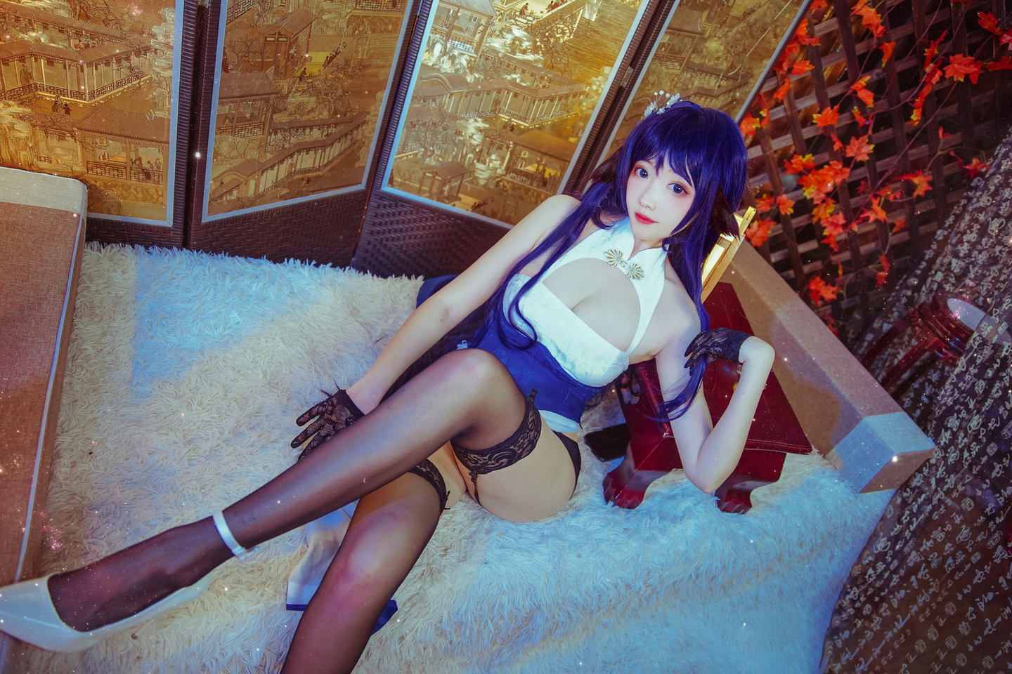 碧蓝航线 吾妻旗袍cosplay | 想不到名字的阿八cos吾妻-coser喵-coser美图-coser聚集地