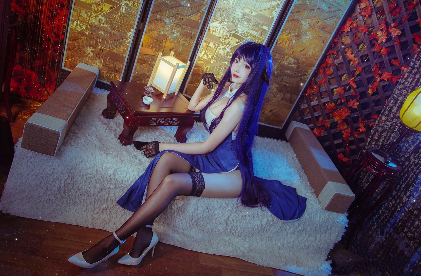 碧蓝航线 吾妻旗袍cosplay 第7张 - 吾妻图集