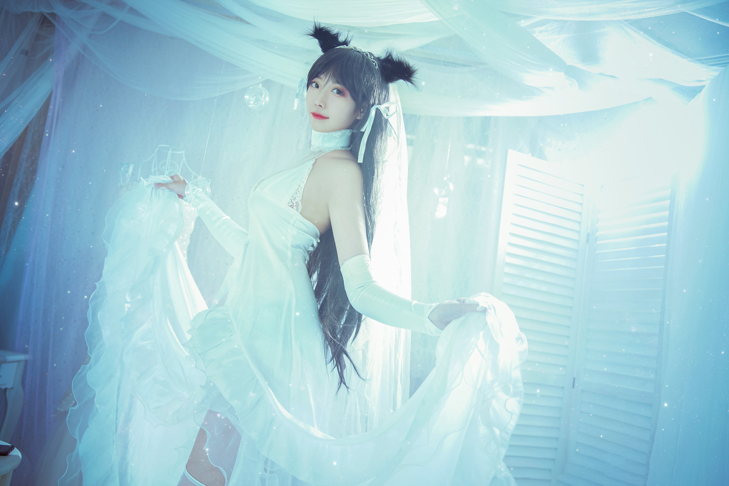碧蓝航线 爱宕犬花嫁cosplay (4/8) 碧蓝航线 爱宕犬花嫁cosplay 第4张 - 爱宕犬花嫁图集