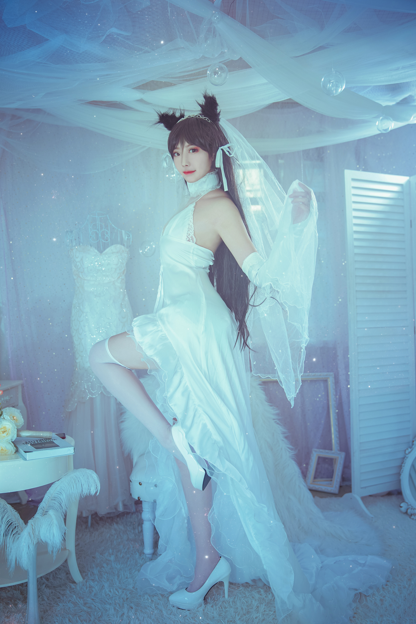 碧蓝航线 爱宕犬花嫁cosplay (7/8) 碧蓝航线 爱宕犬花嫁cosplay 第7张 - 爱宕犬花嫁图集