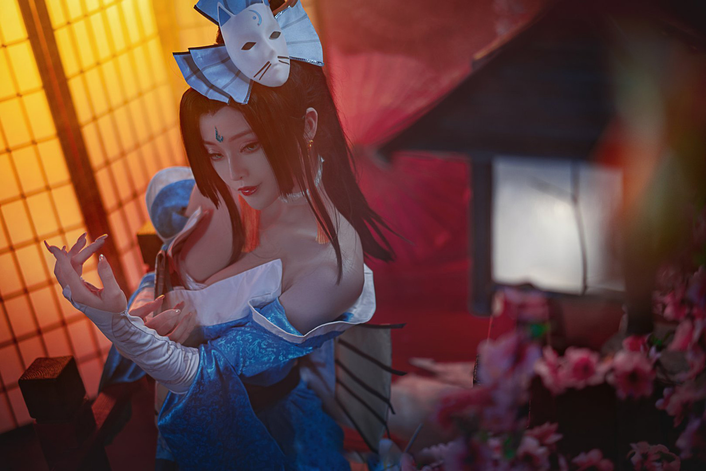 王者荣耀 不知火舞魅语cosplay (4/11) 王者荣耀 不知火舞魅语cosplay 第4张 - 不知火舞图集