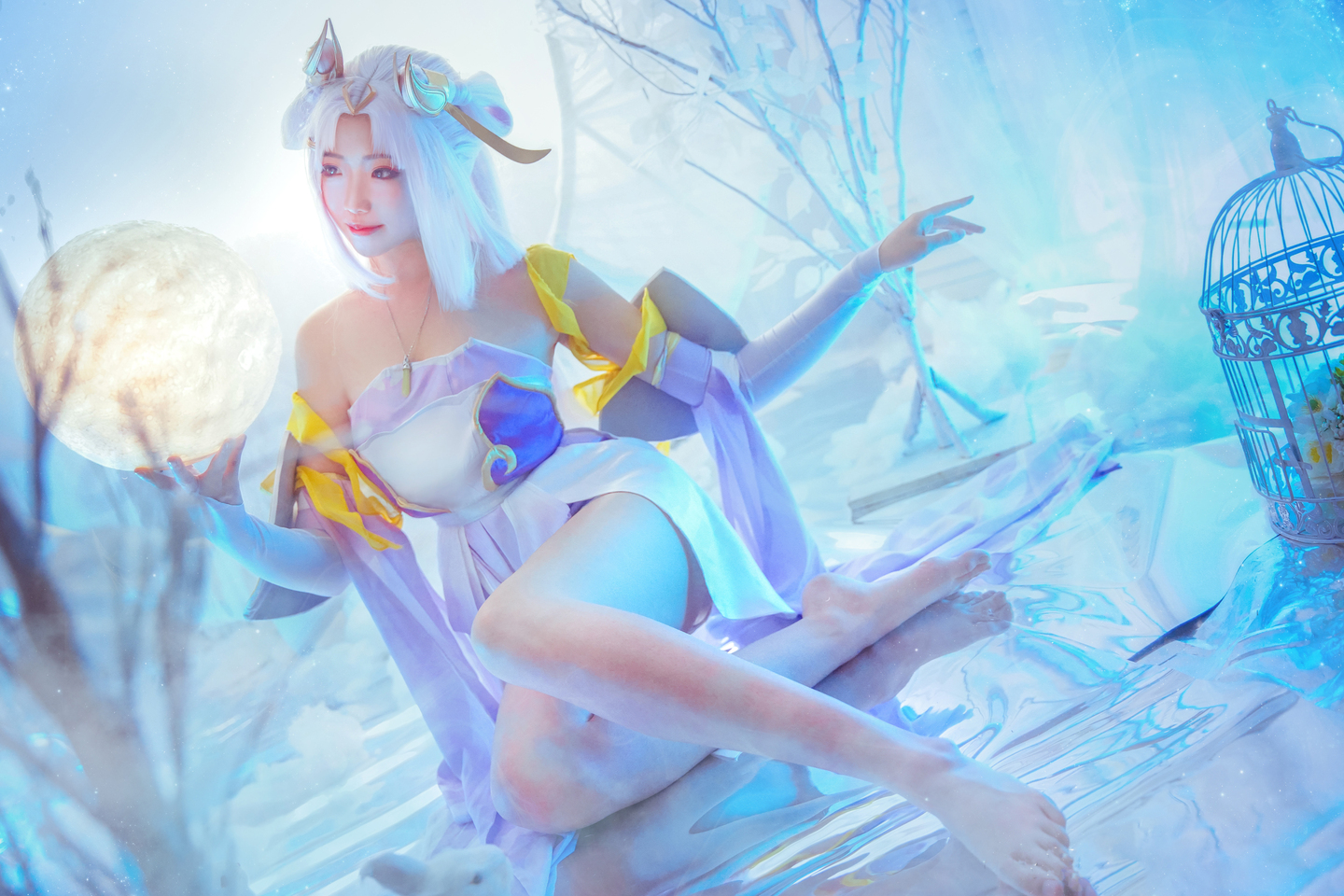 王者荣耀 嫦娥cosplay (3/8) 王者荣耀 嫦娥cosplay 第3张 - 嫦娥图集