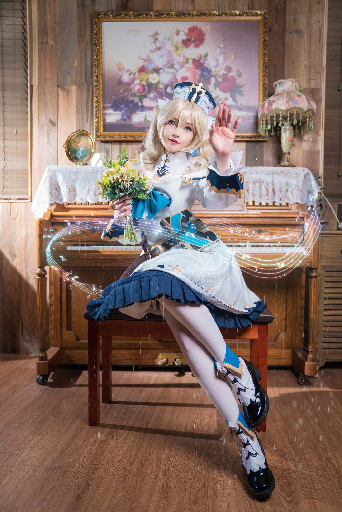 原神 芭芭拉cosplay (6/7) 原神 芭芭拉cosplay 第6张 - 芭芭拉图集