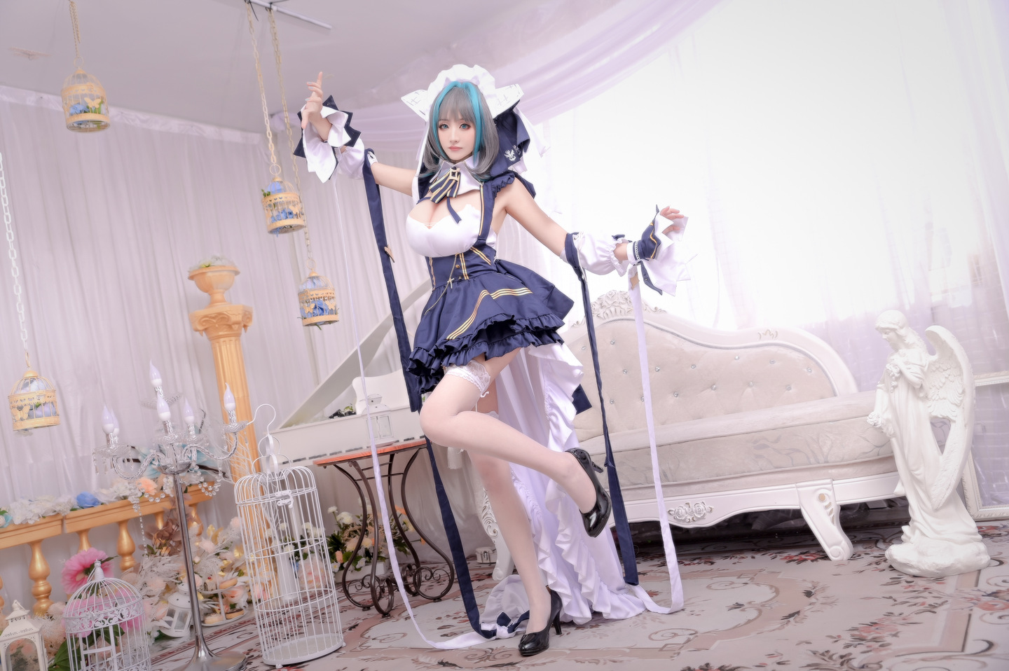 柴郡cosplay，柴郡才不是猫呢！虽然是像猫一样可爱～ 第2张 - 柴郡图集