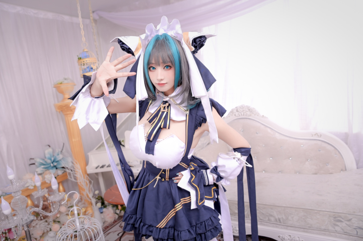 柴郡cosplay，柴郡才不是猫呢！虽然是像猫一样可爱～ 第4张 - 柴郡图集
