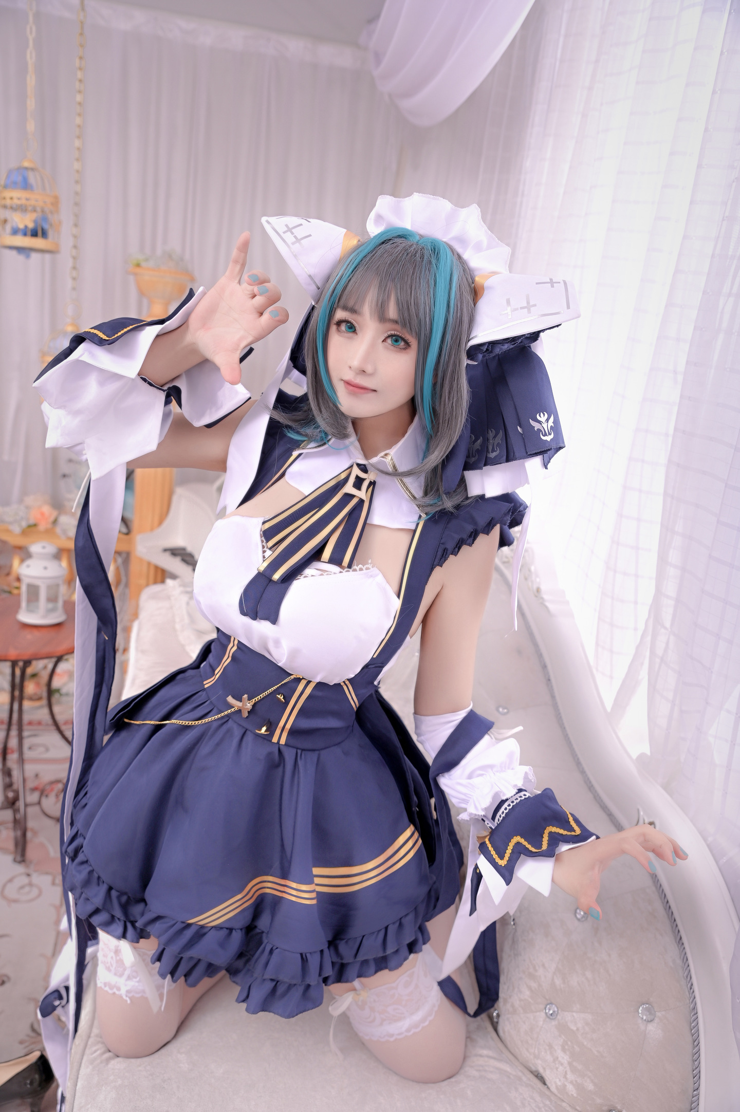 柴郡cosplay，柴郡才不是猫呢！虽然是像猫一样可爱～ 第11张 - 柴郡图集