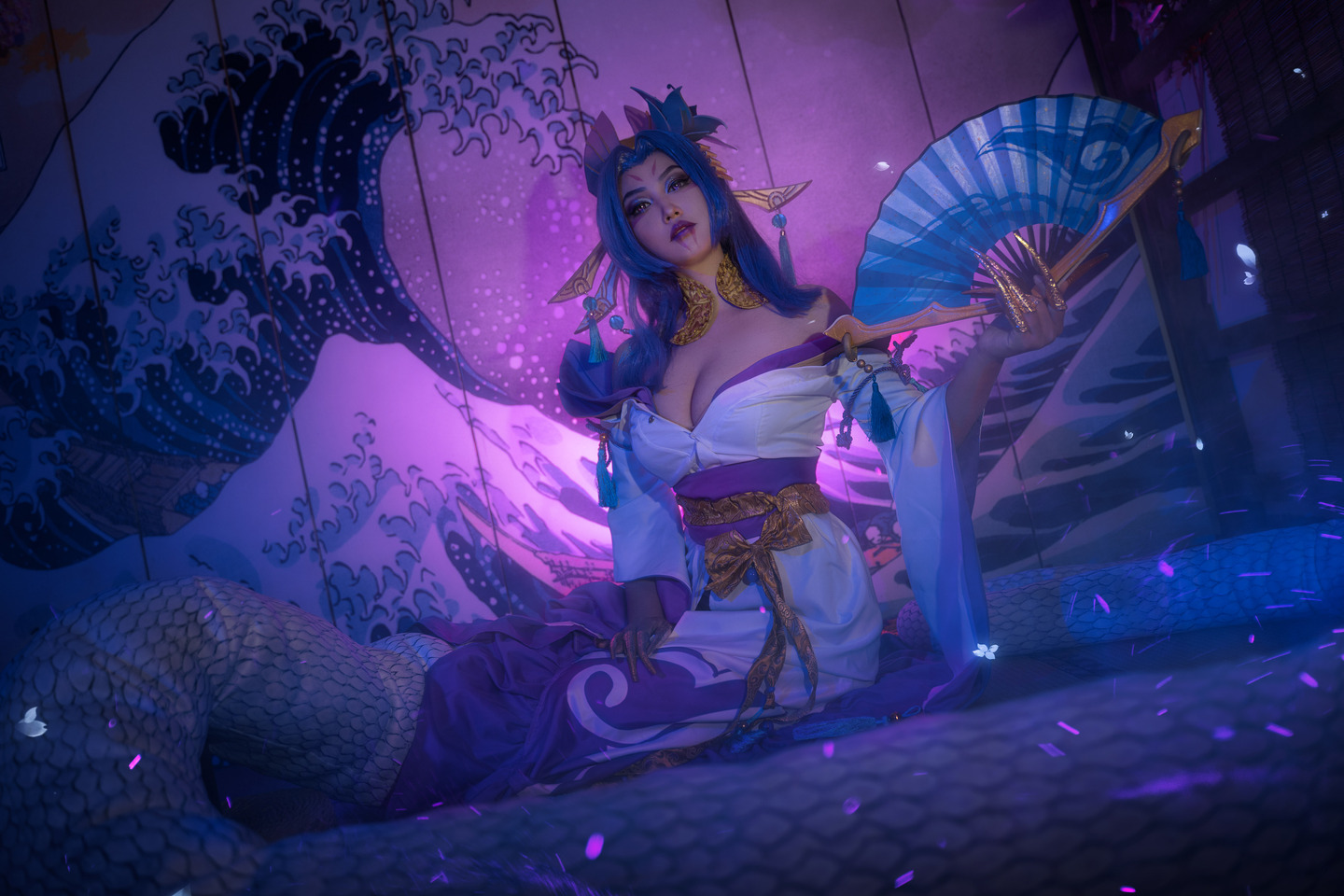 英雄联盟·灵魂莲华cosplay | 上官翎cos卡西奥佩娅-coser家,cosplay爱好者,二次元聚集地,动漫文化,新番资讯,ACG,Coser展示