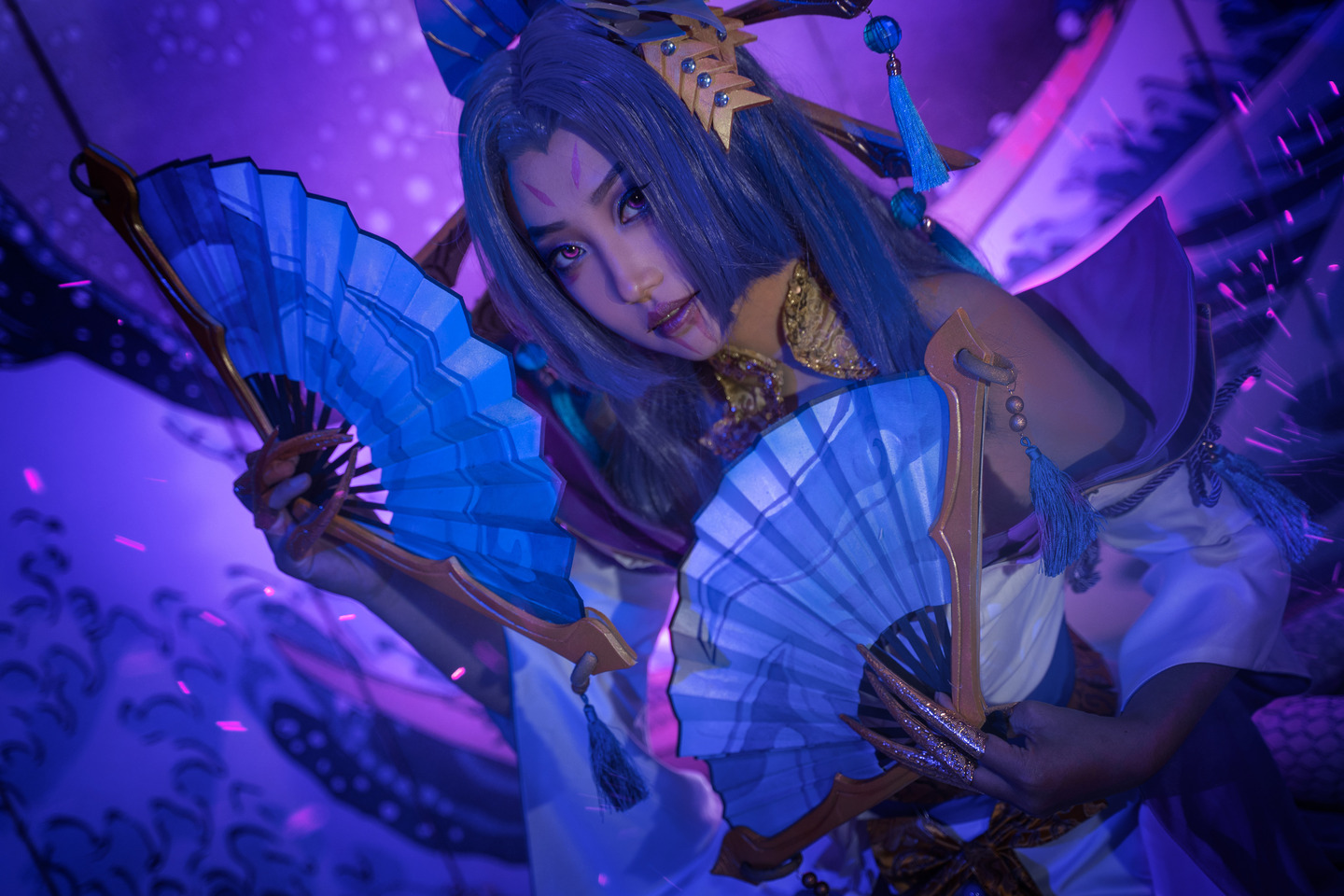 英雄联盟·灵魂莲华cosplay (5/13) 英雄联盟·灵魂莲华cosplay 第5张 - 卡西奥佩娅图集
