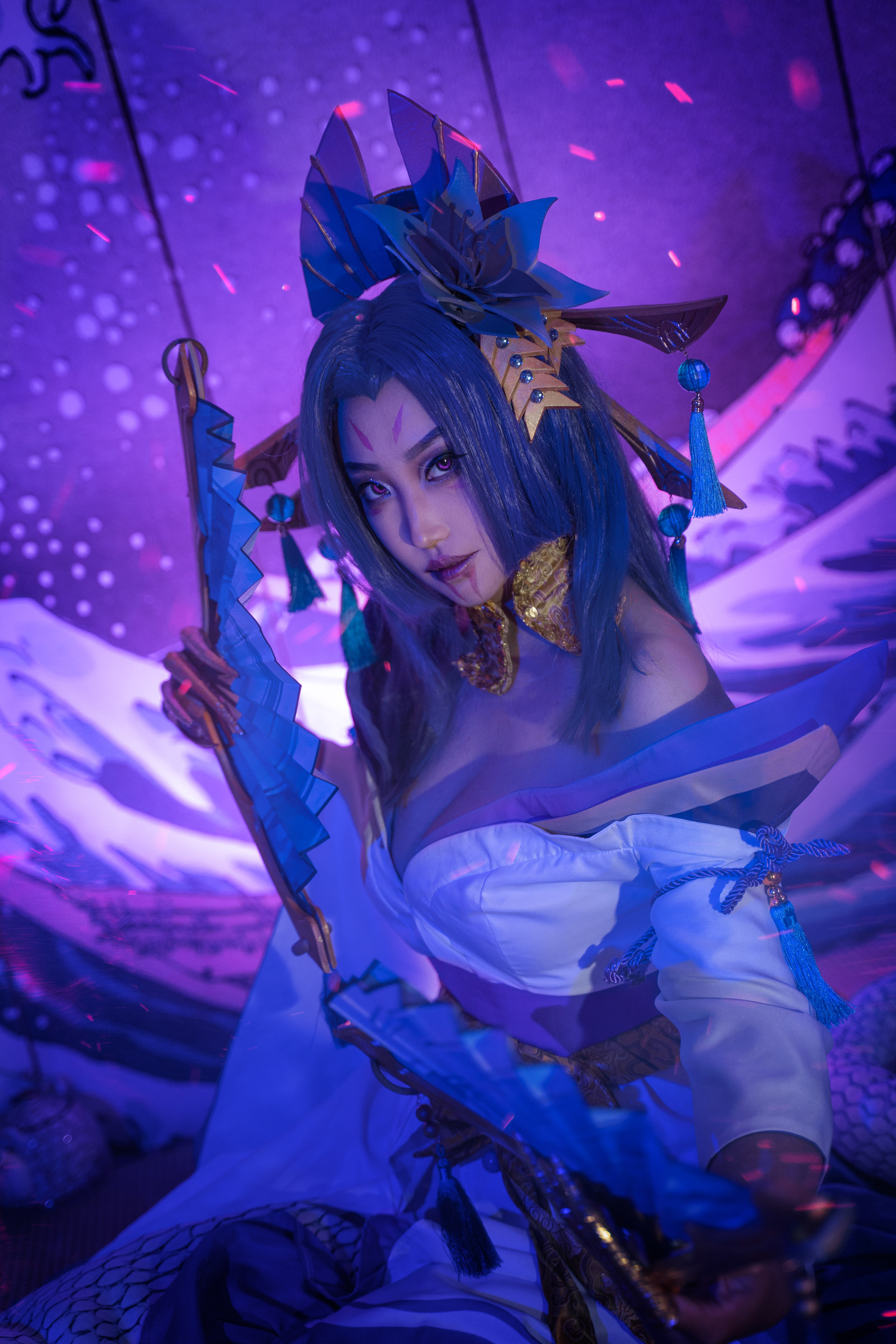 英雄联盟·灵魂莲华cosplay (6/13) 英雄联盟·灵魂莲华cosplay 第6张 - 卡西奥佩娅图集
