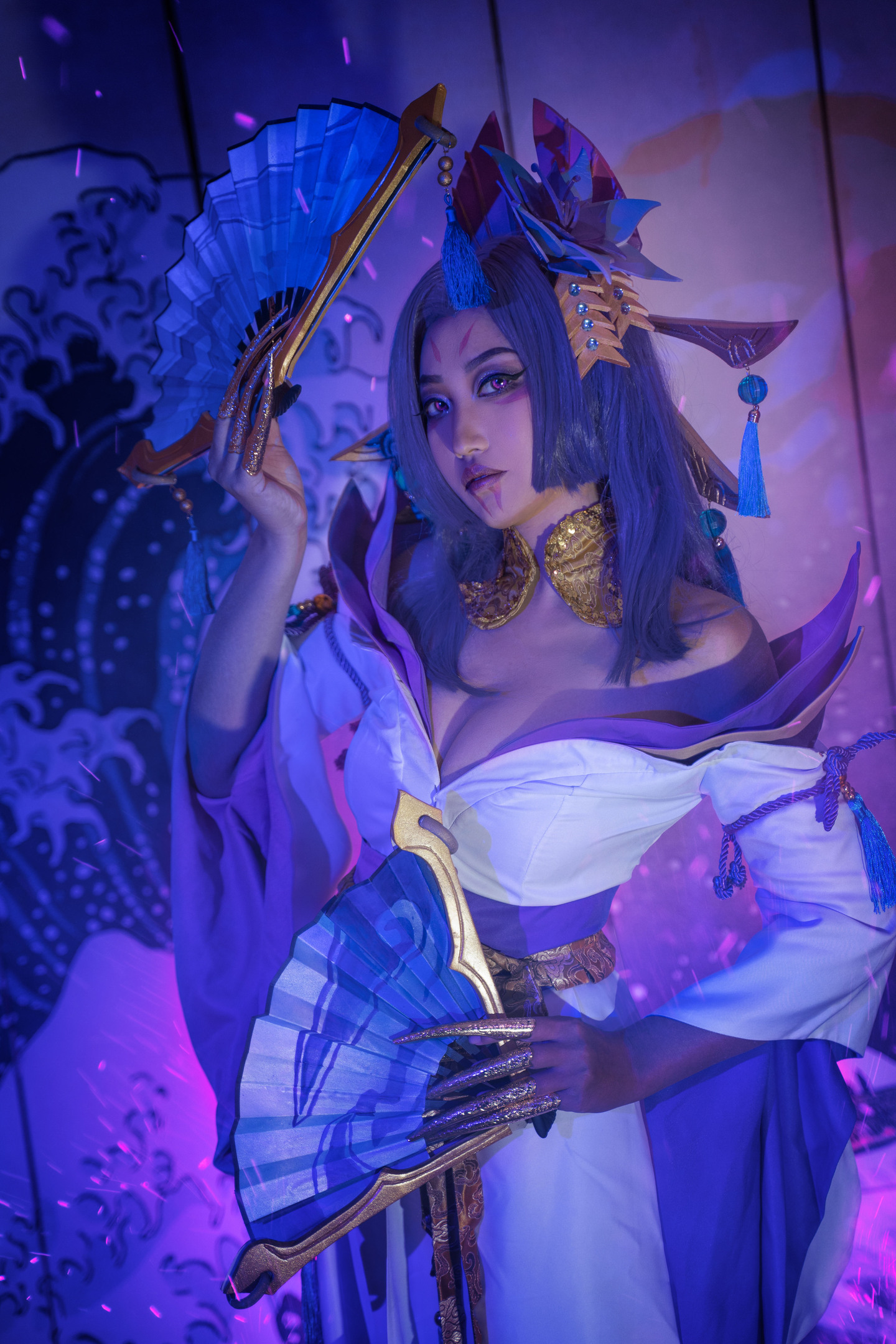 英雄联盟·灵魂莲华cosplay (8/13) 英雄联盟·灵魂莲华cosplay 第8张 - 卡西奥佩娅图集