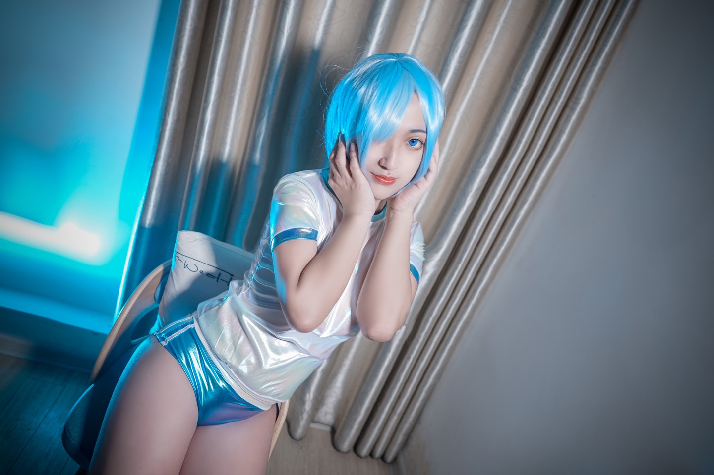 雷姆体操服cosplay (4/6) 雷姆体操服cosplay 第4张 - 雷姆图集