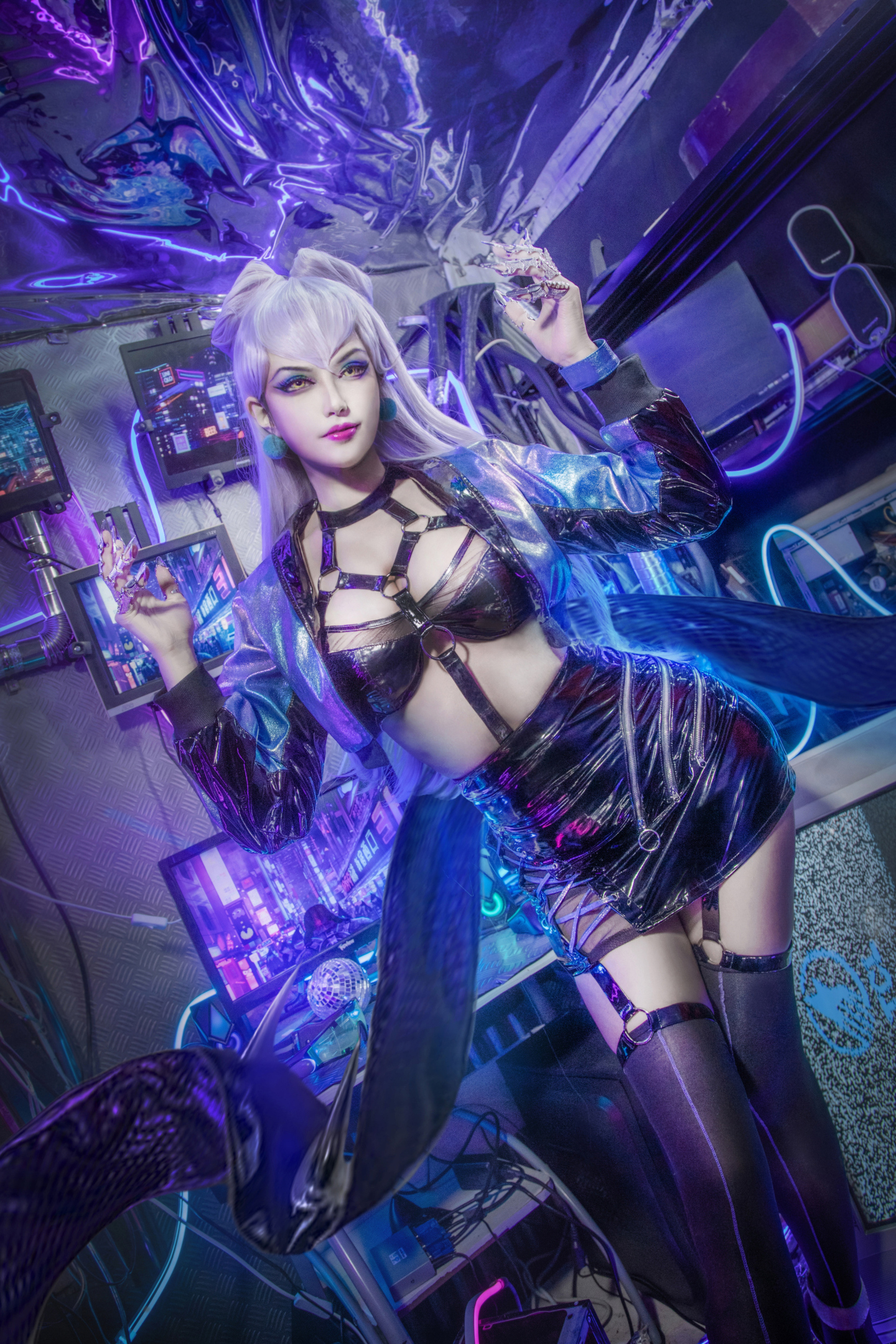 英雄联盟 寡妇制造者伊芙琳cosplay | 虚空_澪绫cos寡妇制造者-coser喵-coser美图-coser聚集地