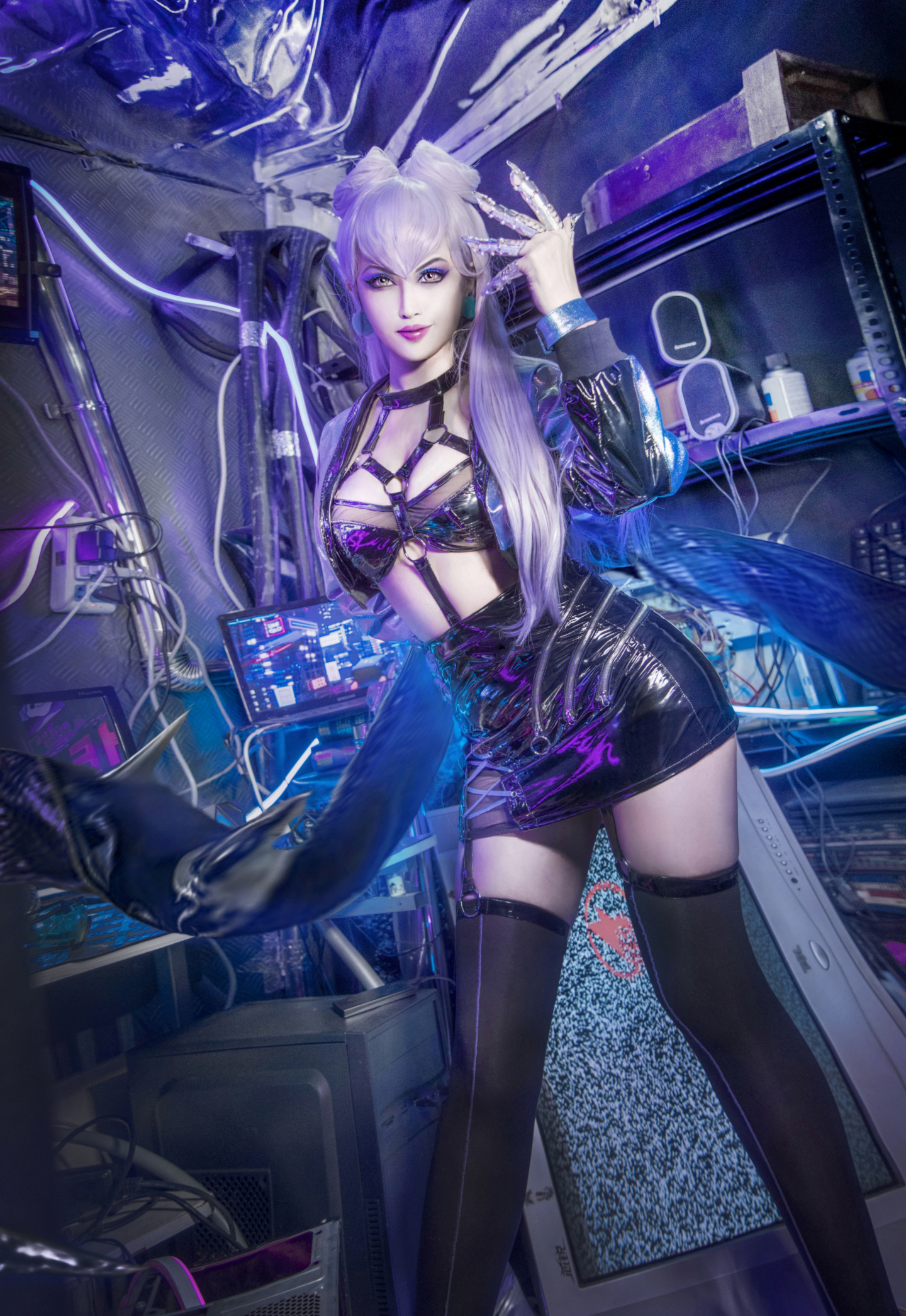 英雄联盟 寡妇制造者伊芙琳cosplay (9/9) 英雄联盟 寡妇制造者伊芙琳cosplay 第9张 - 寡妇制造者图集
