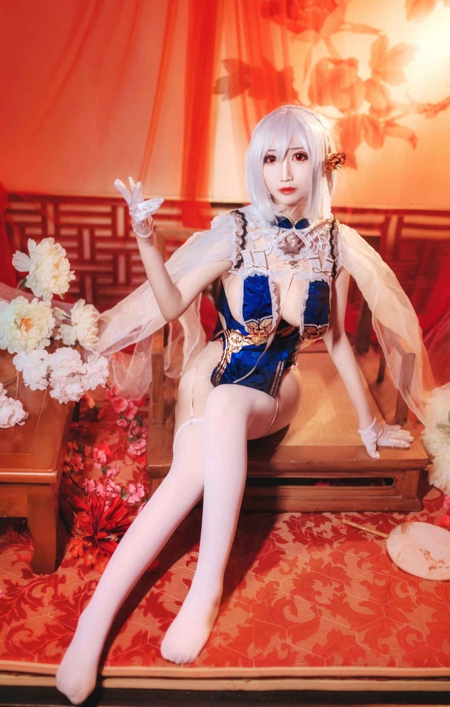 《碧蓝航线》天狼星旗袍cosplay (3/9) 《碧蓝航线》天狼星旗袍cosplay 第3张 - cosplay图集
