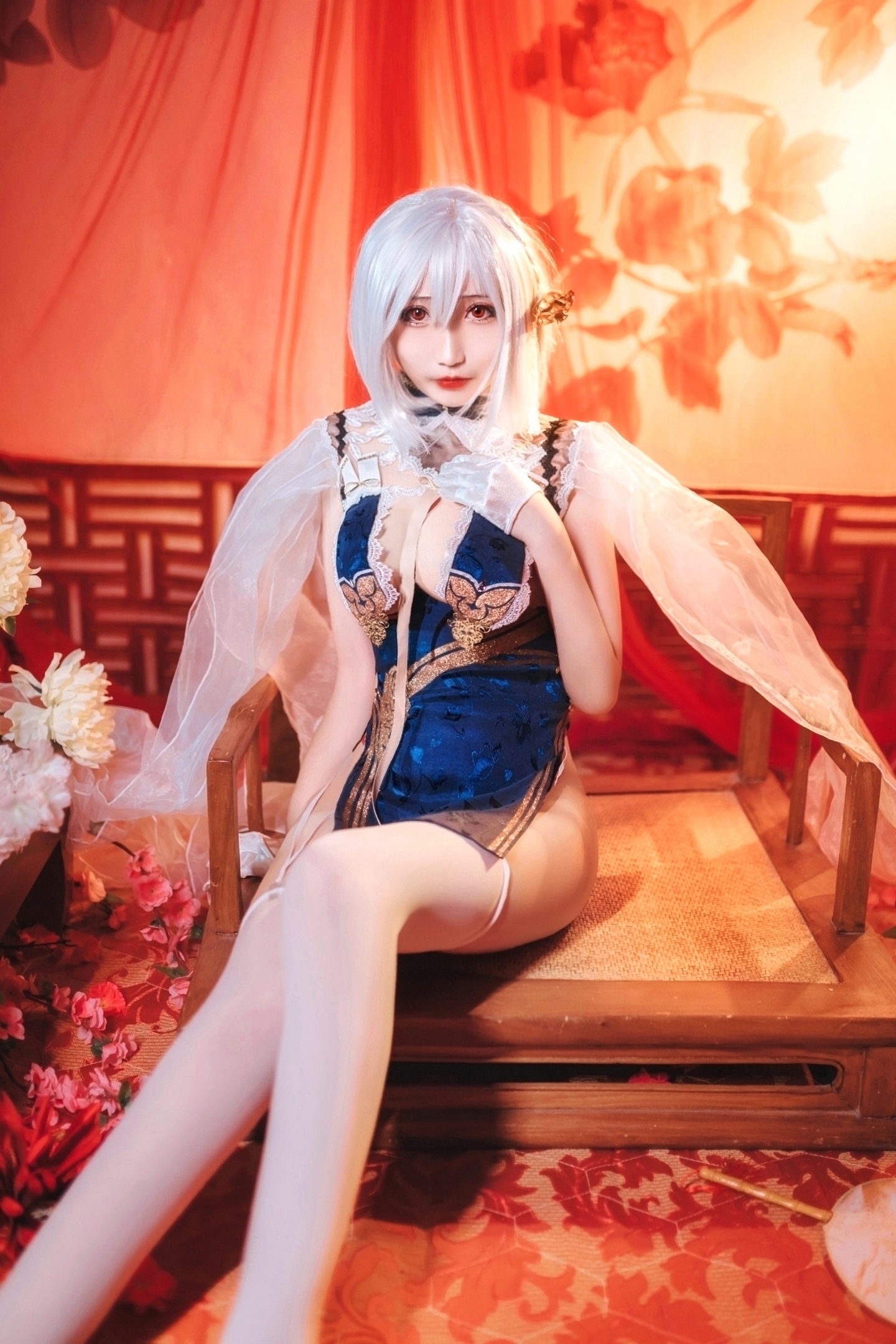 《碧蓝航线》天狼星旗袍cosplay (9/9) 《碧蓝航线》天狼星旗袍cosplay 第9张 - cosplay图集