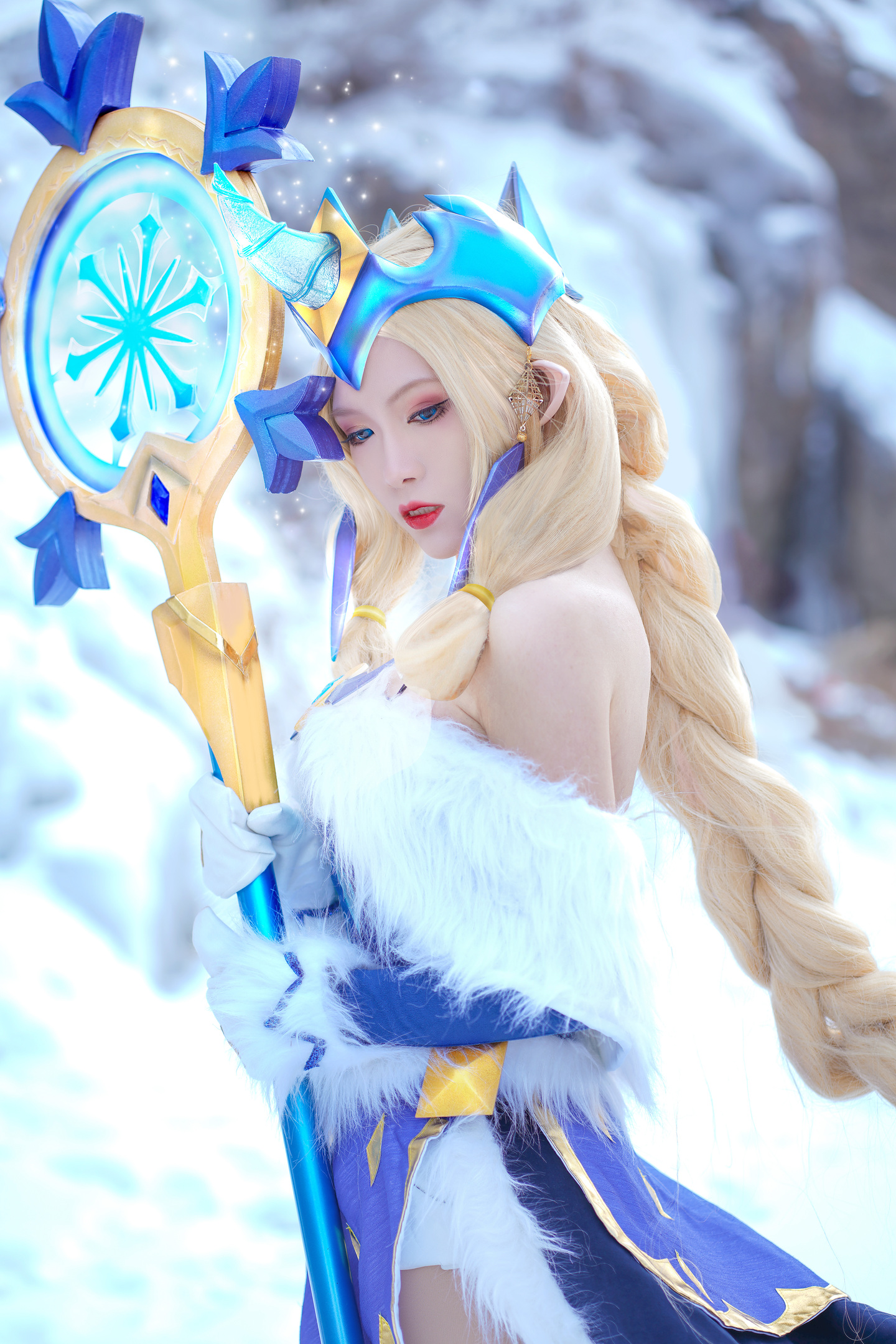 英雄联盟·冬境仙灵·索拉卡Cosplay | 月潋寒殇cos索拉卡-coser家，cosplay爱好者，二次元聚集地，动漫文化，新番资讯，ACG，Coser展示