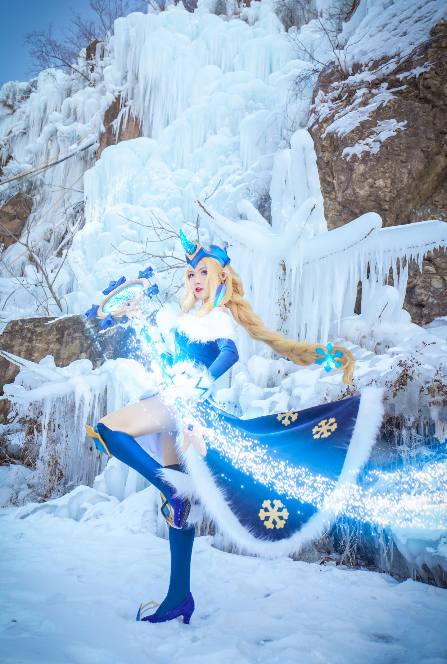 英雄联盟·冬境仙灵·索拉卡Cosplay (3/24) 英雄联盟·冬境仙灵·索拉卡Cosplay 第3张 - 索拉卡图集