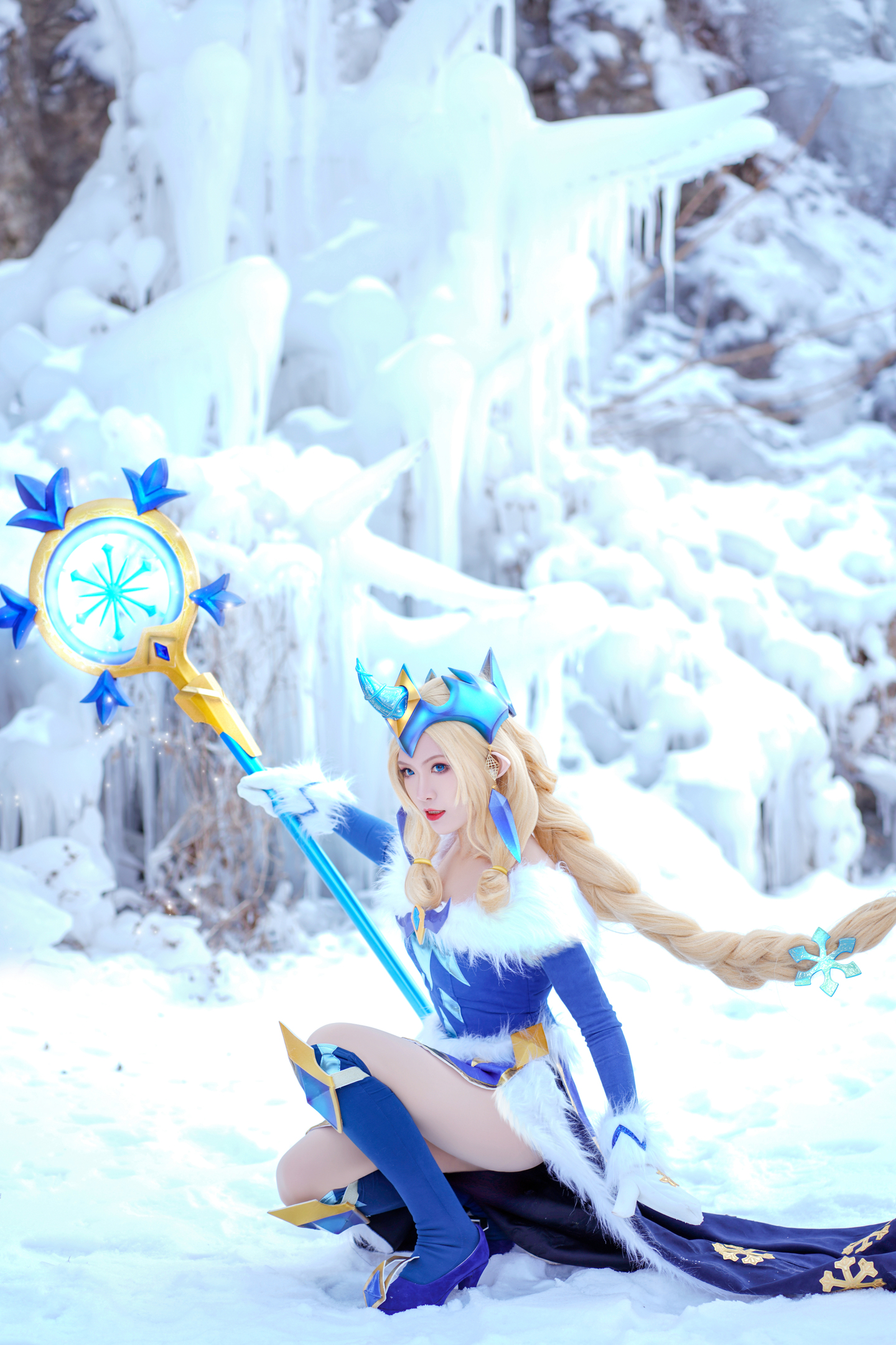 英雄联盟·冬境仙灵·索拉卡Cosplay (7/24) 英雄联盟·冬境仙灵·索拉卡Cosplay 第7张 - 索拉卡图集