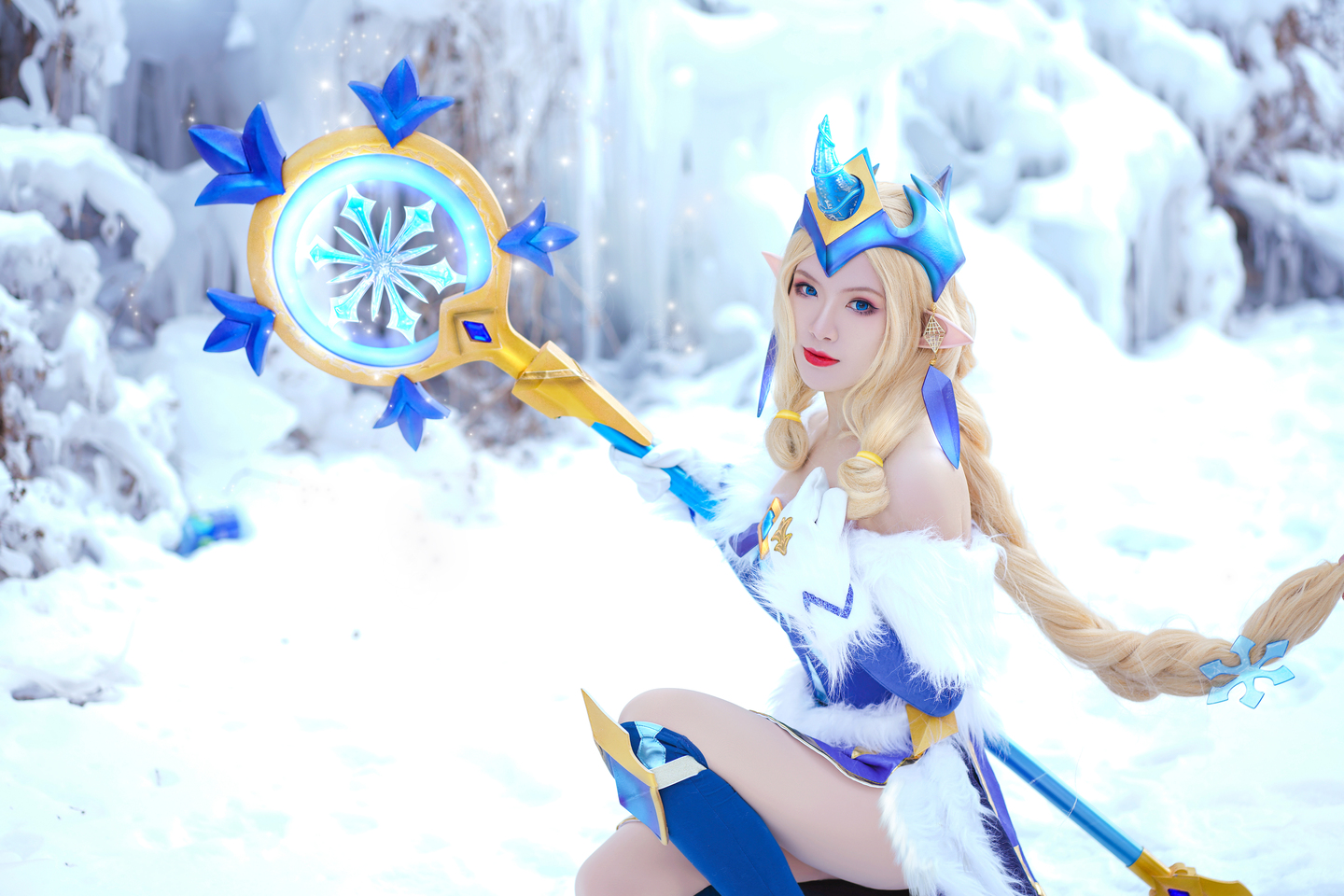 英雄联盟·冬境仙灵·索拉卡Cosplay (8/24) 英雄联盟·冬境仙灵·索拉卡Cosplay 第8张 - 索拉卡图集