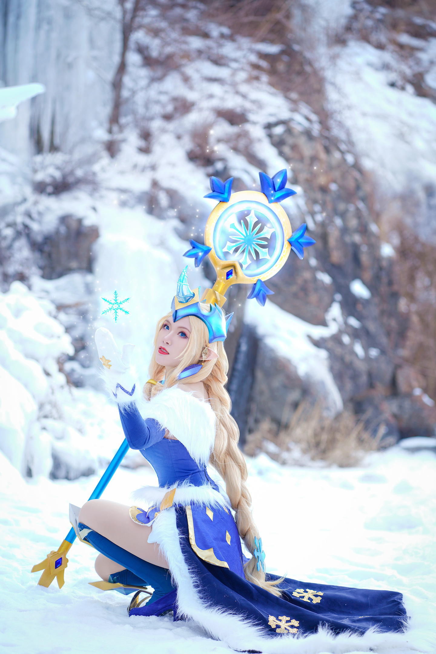 英雄联盟·冬境仙灵·索拉卡Cosplay (9/24) 英雄联盟·冬境仙灵·索拉卡Cosplay 第9张 - 索拉卡图集
