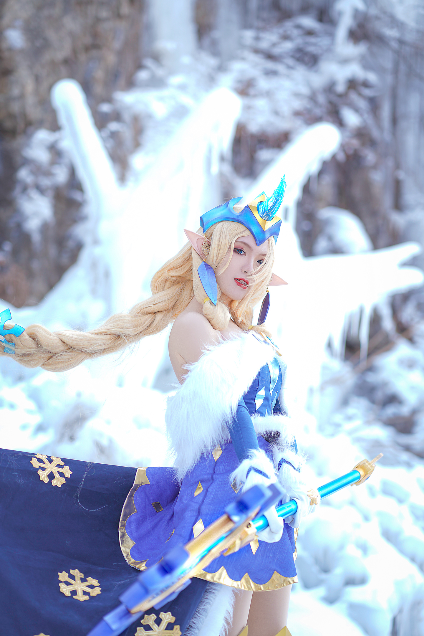 英雄联盟·冬境仙灵·索拉卡Cosplay (10/24) 英雄联盟·冬境仙灵·索拉卡Cosplay 第10张 - 索拉卡图集