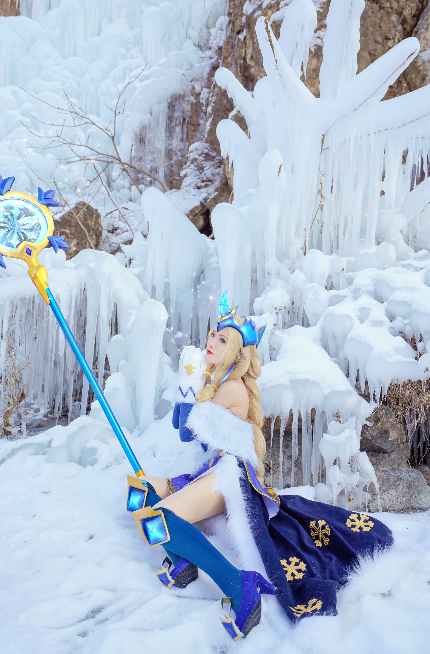 英雄联盟·冬境仙灵·索拉卡Cosplay (13/24) 英雄联盟·冬境仙灵·索拉卡Cosplay 第13张 - 索拉卡图集