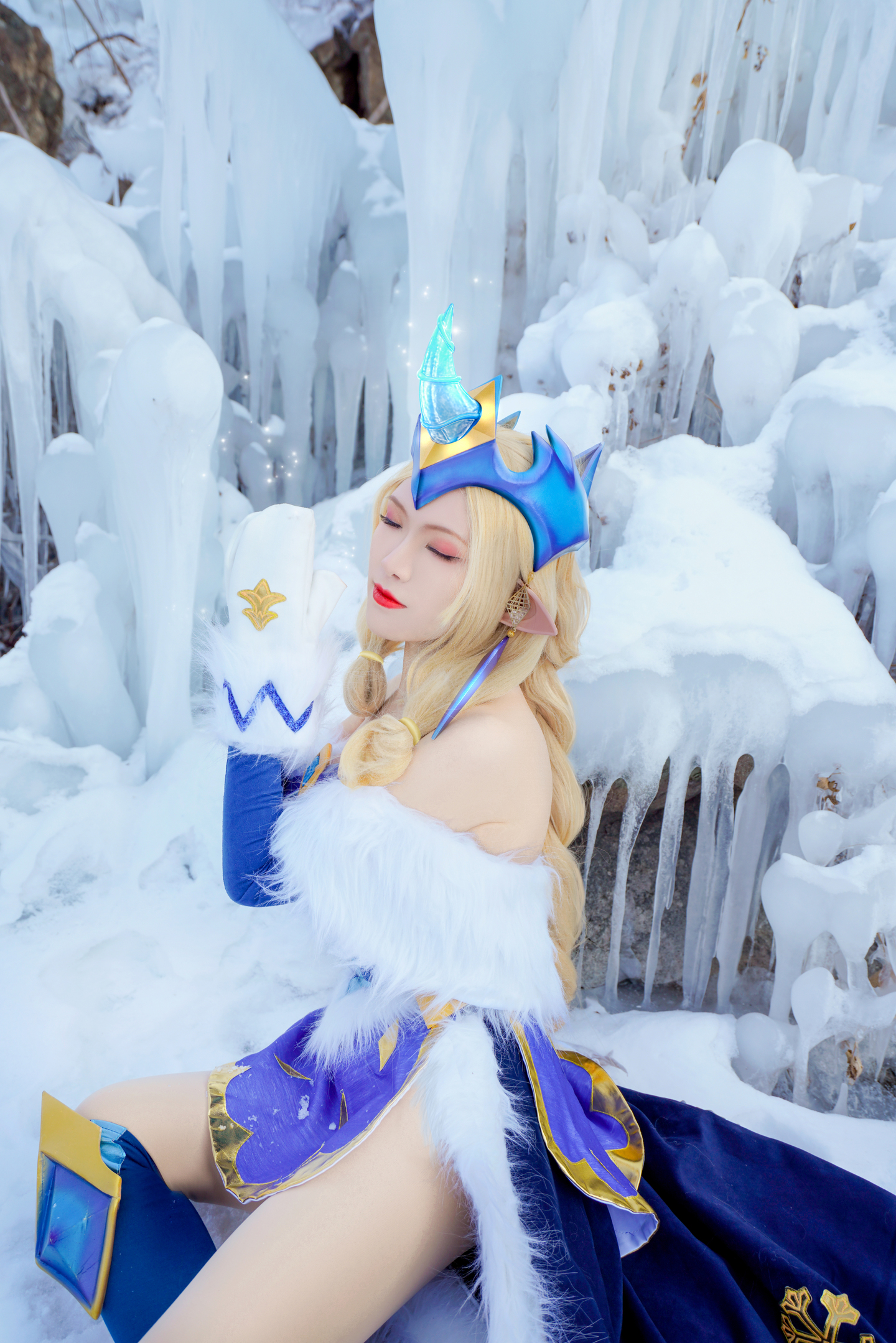 英雄联盟·冬境仙灵·索拉卡Cosplay (14/24) 英雄联盟·冬境仙灵·索拉卡Cosplay 第14张 - 索拉卡图集