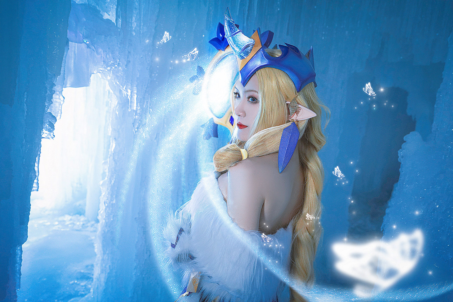 英雄联盟·冬境仙灵·索拉卡Cosplay (17/24) 英雄联盟·冬境仙灵·索拉卡Cosplay 第17张 - 索拉卡图集