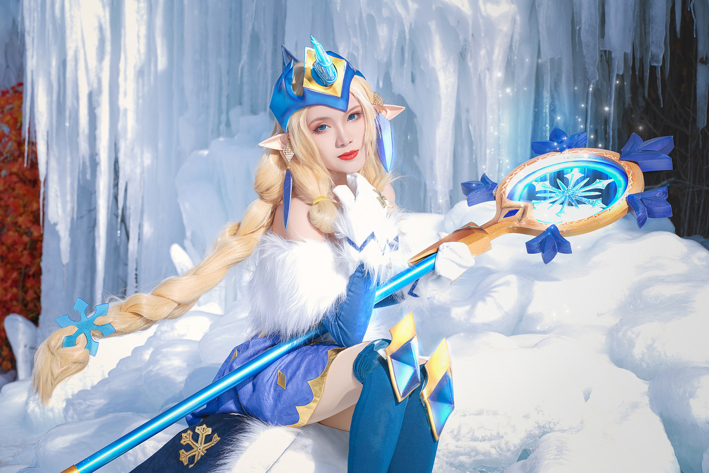 英雄联盟·冬境仙灵·索拉卡Cosplay (20/24) 英雄联盟·冬境仙灵·索拉卡Cosplay 第20张 - 索拉卡图集