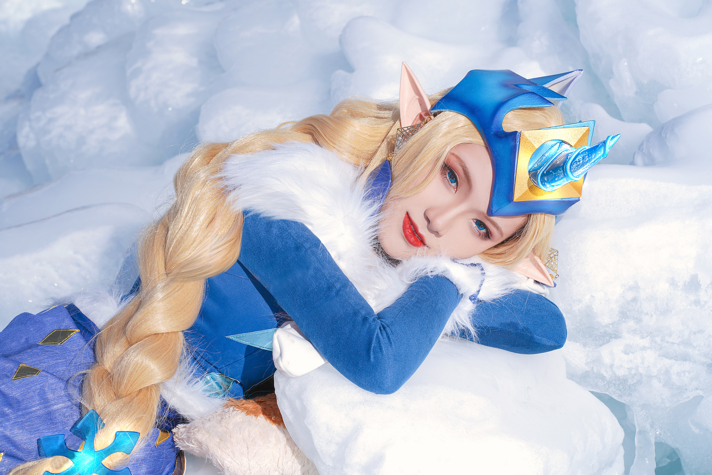 英雄联盟·冬境仙灵·索拉卡Cosplay (22/24) 英雄联盟·冬境仙灵·索拉卡Cosplay 第22张 - 索拉卡图集