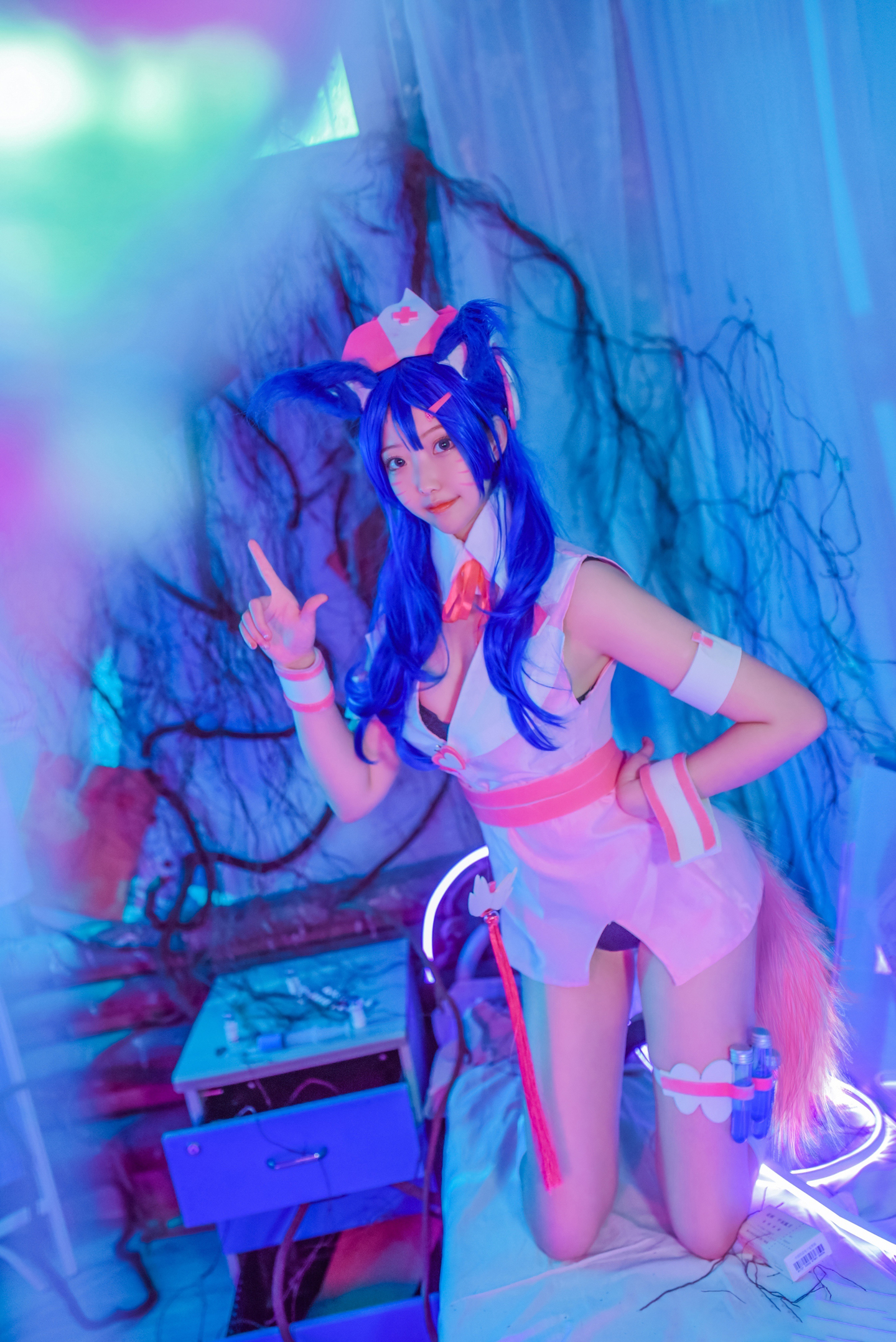 英雄联盟 阿狸护士同人cosplay (4/9) 英雄联盟 阿狸护士同人cosplay 第4张 - 阿狸图集