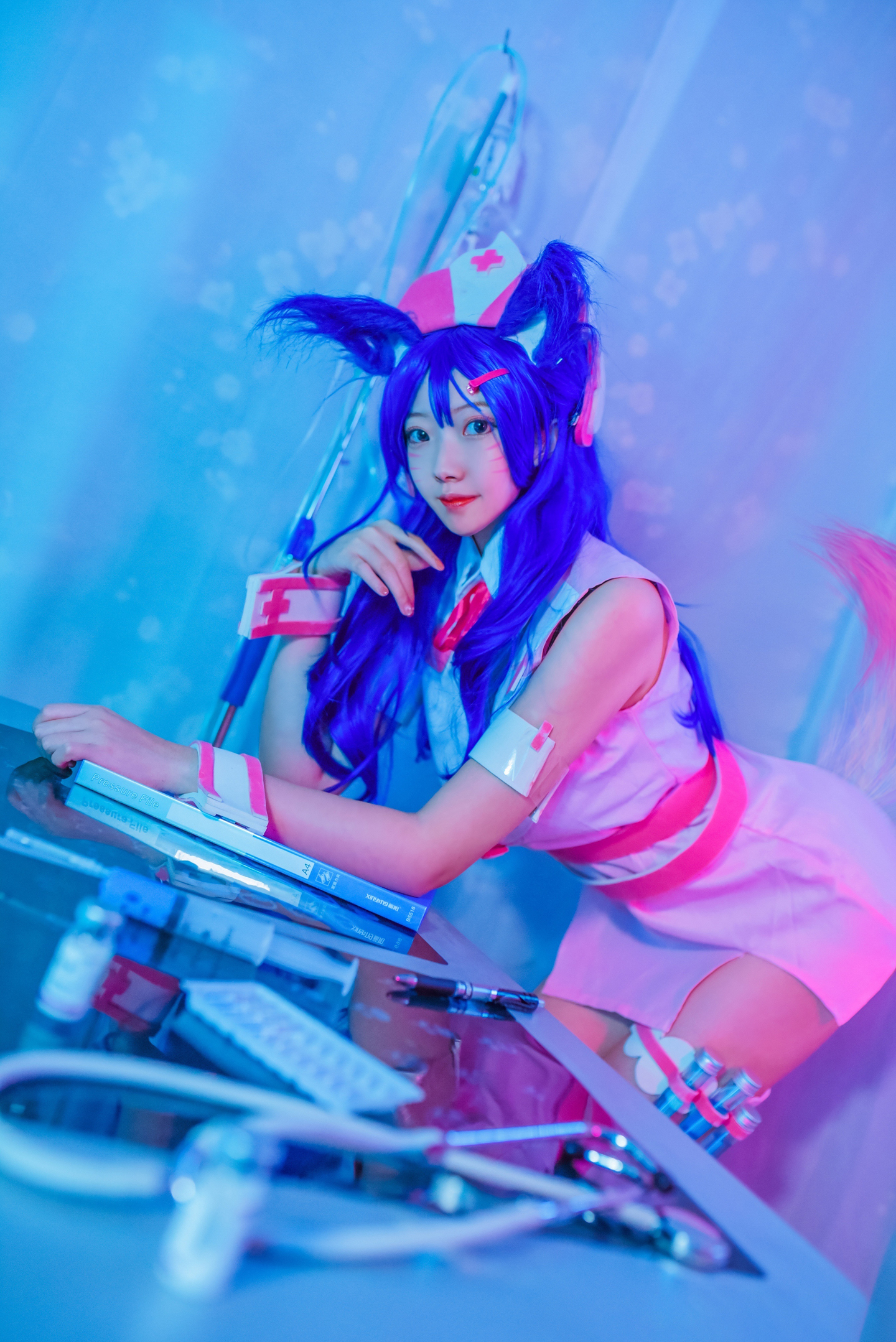 英雄联盟 阿狸护士同人cosplay (7/9) 英雄联盟 阿狸护士同人cosplay 第7张 - 阿狸图集