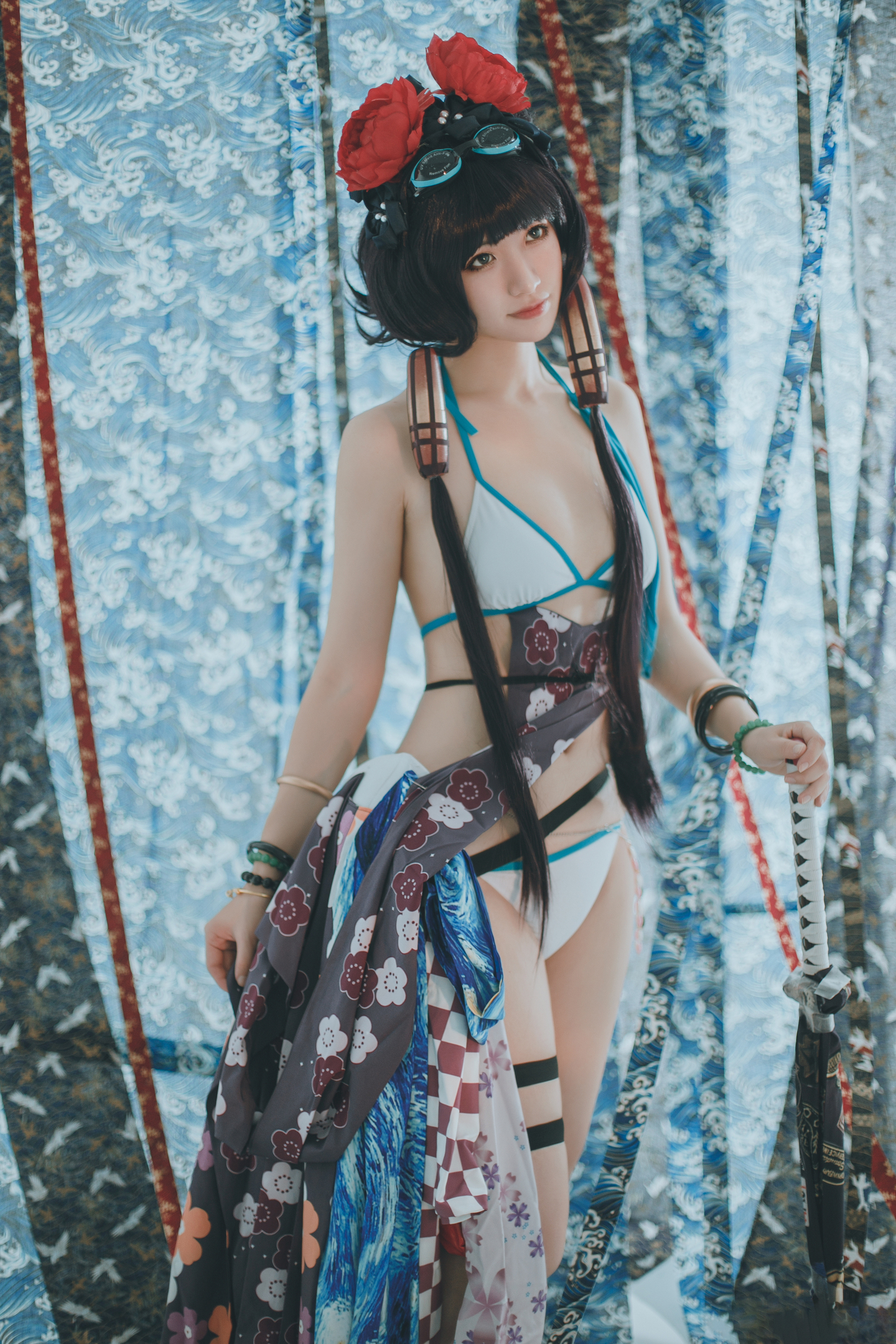 《Fate/Grand Order》葛饰北斋cosplay (3/9) 《Fate/Grand Order》葛饰北斋cosplay 第3张 - 葛饰北斋图集