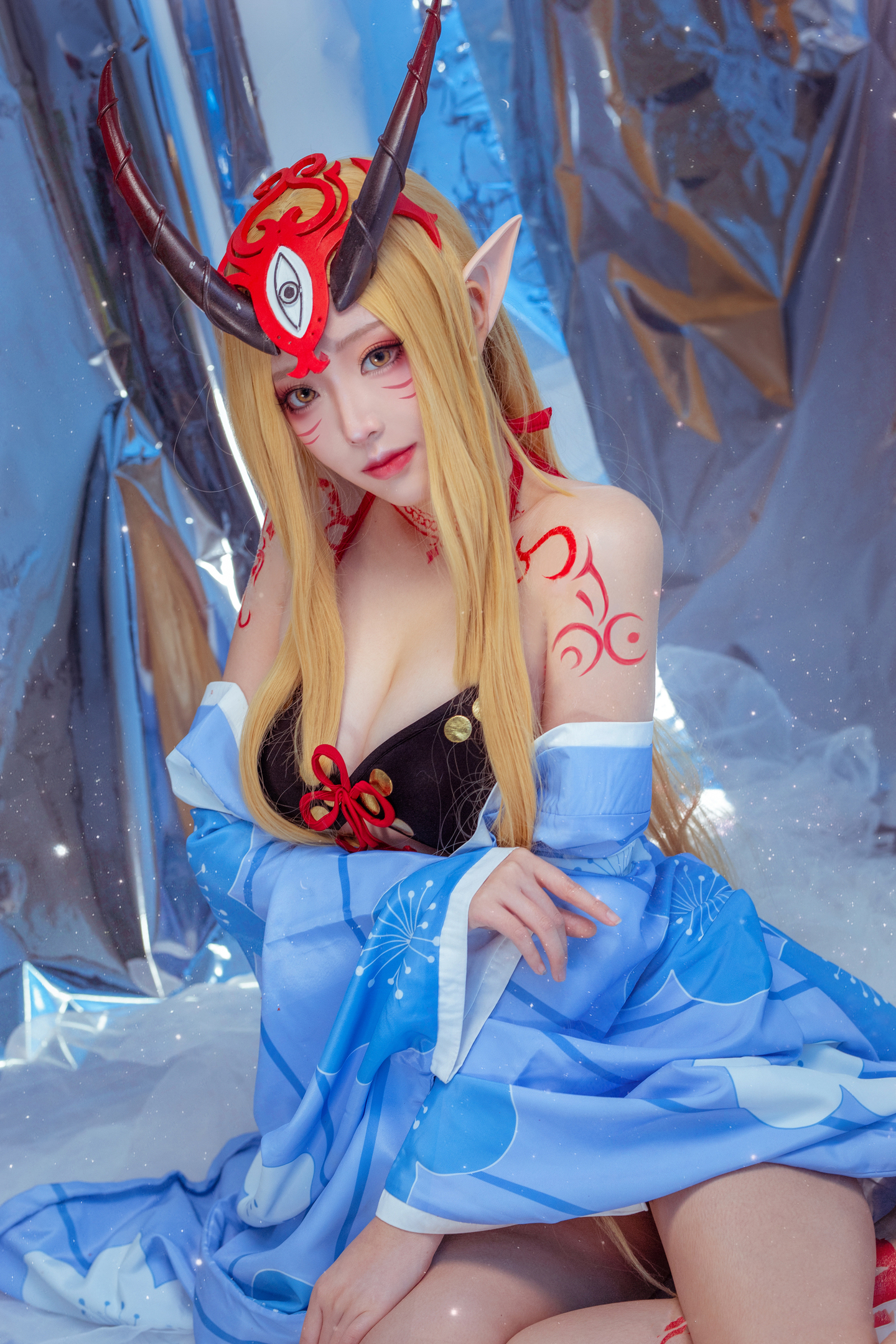 fate/grandorde茨木童子泳装cosplay (6/9) fate/grandorde茨木童子泳装cosplay 第6张 - 茨木童子图集