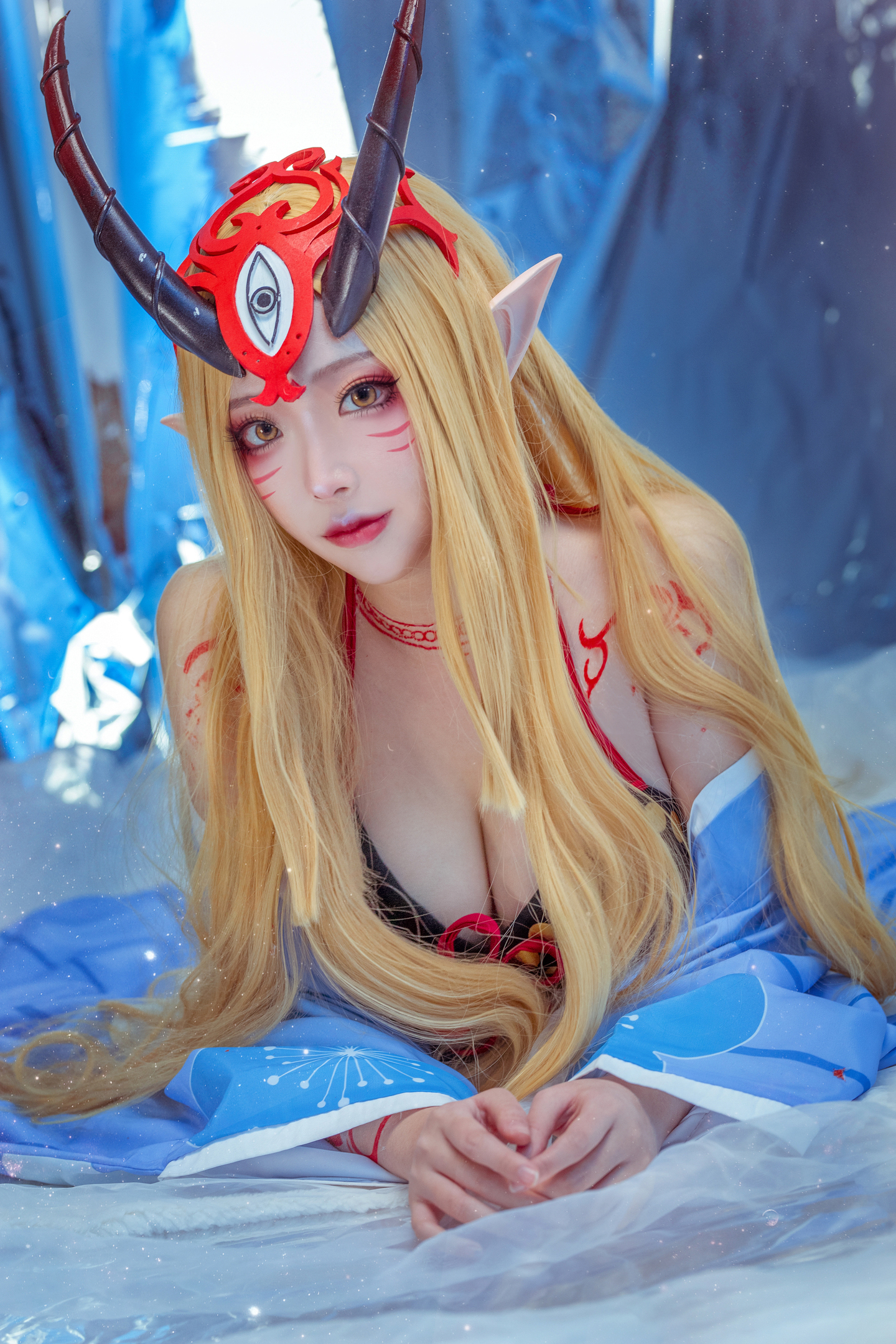 fate/grandorde茨木童子泳装cosplay (7/9) fate/grandorde茨木童子泳装cosplay 第7张 - 茨木童子图集