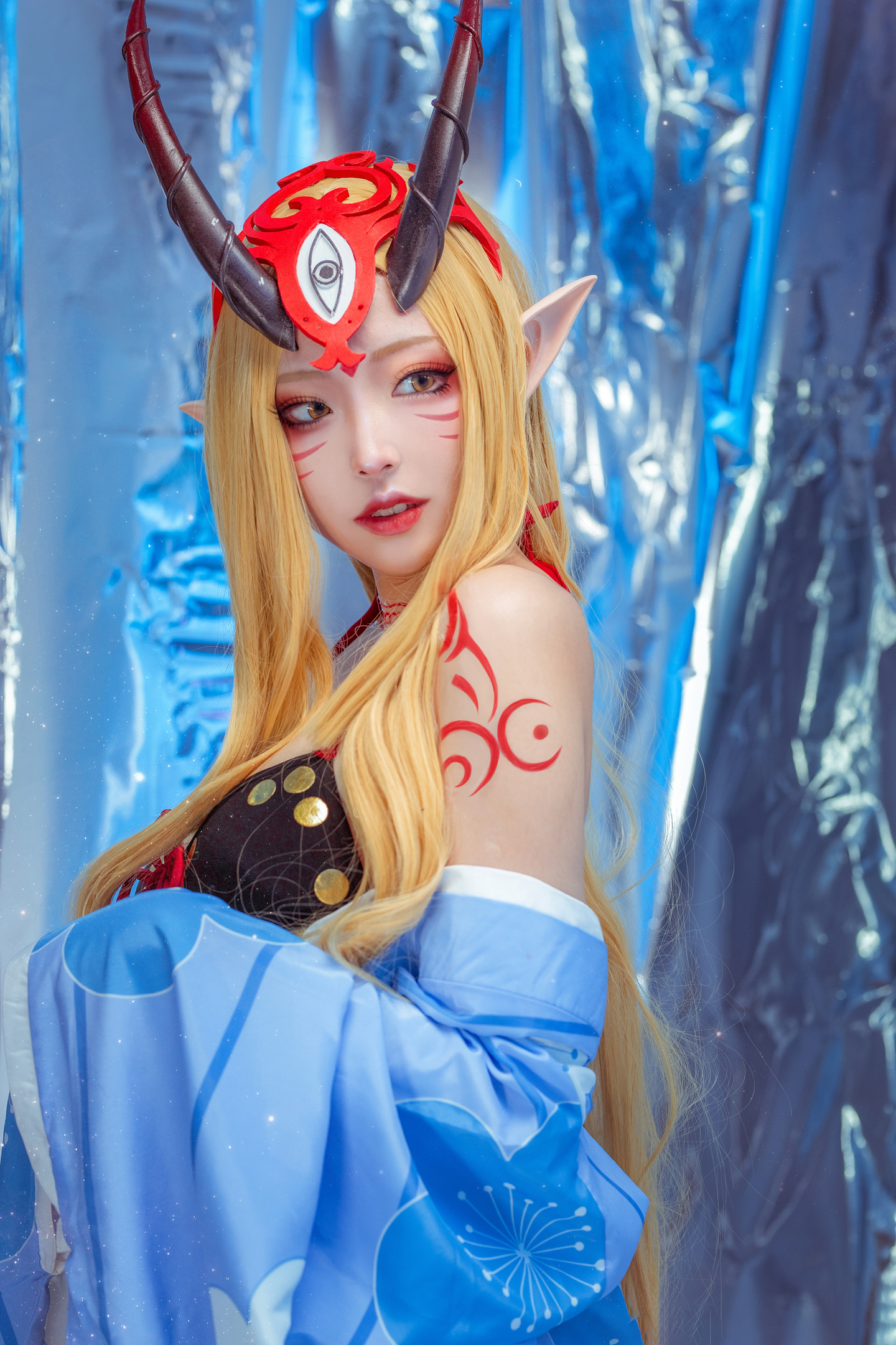 fate/grandorde茨木童子泳装cosplay (9/9) fate/grandorde茨木童子泳装cosplay 第9张 - 茨木童子图集