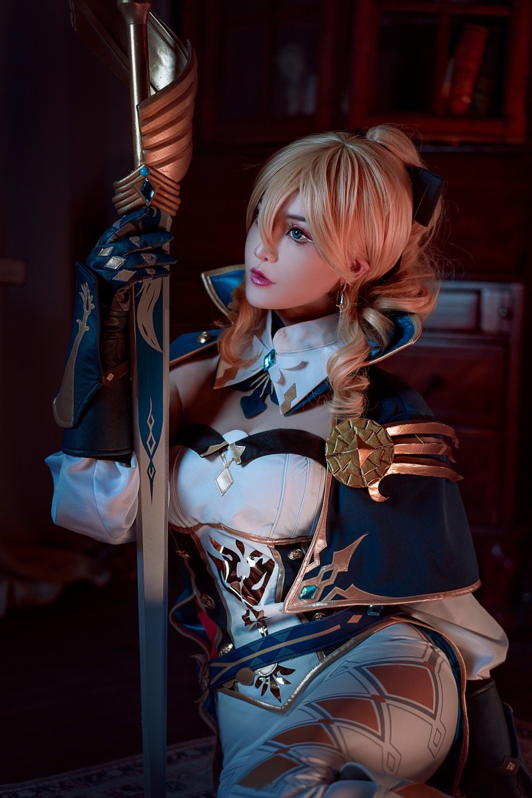 原神 琴团长cosplay | 露兒大魔王_cos琴团长-coser家,cosplay爱好者,二次元聚集地,动漫文化,新番资讯,ACG,Coser展示