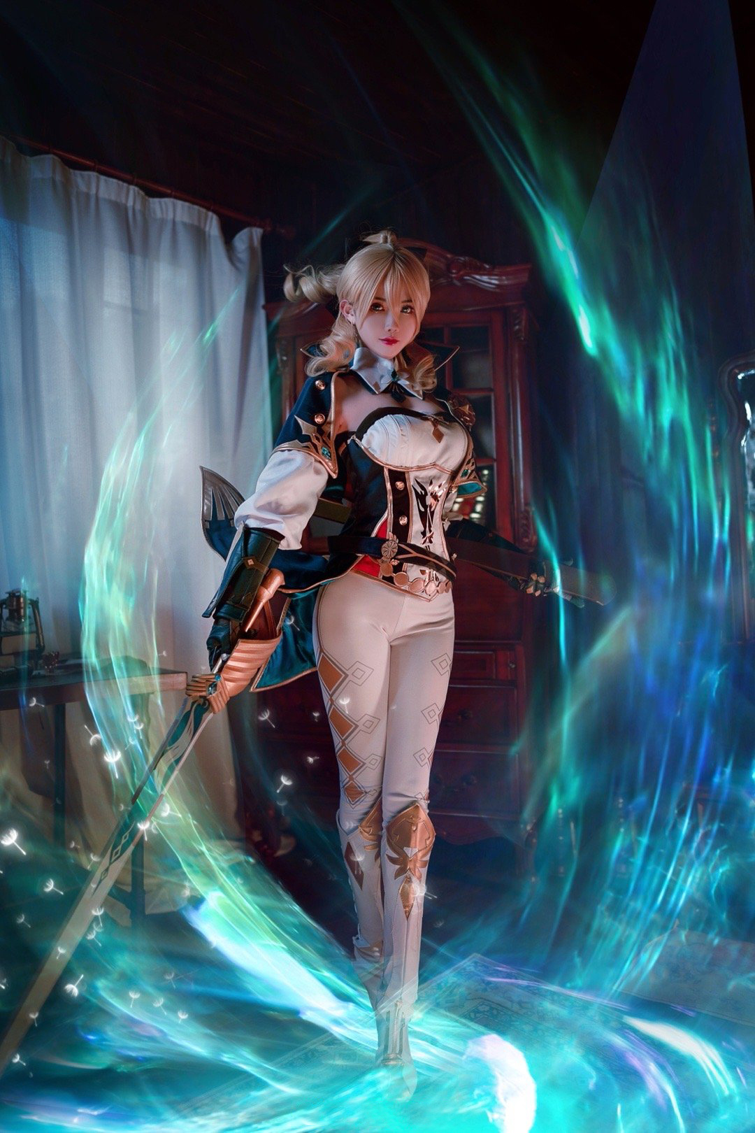 原神 琴团长cosplay (5/11) 原神 琴团长cosplay 第5张 - 琴团长图集