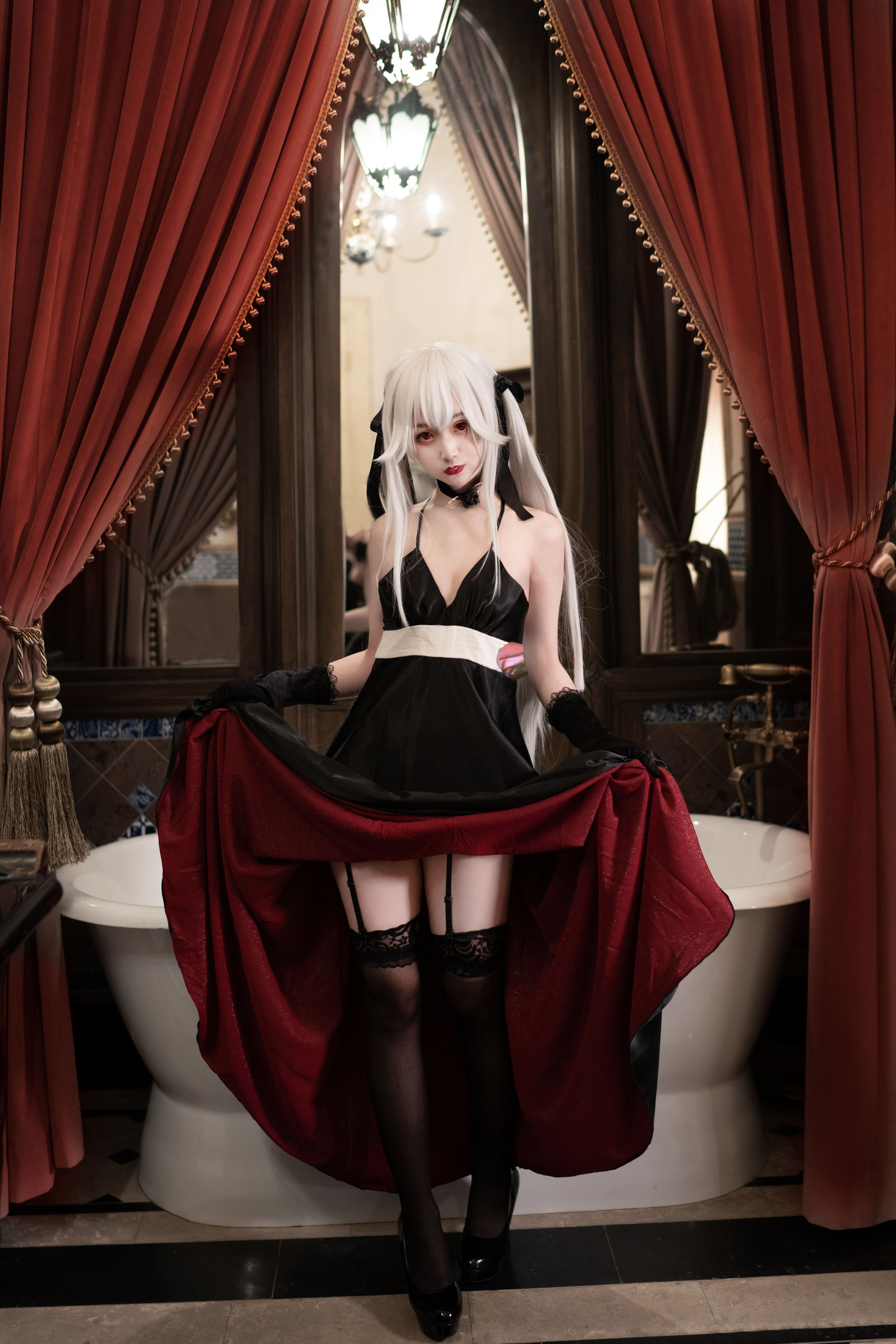 美少女万华镜 -被诅咒之传说少女 篝之雾枝礼服cosplay (8/9) 美少女万华镜 -被诅咒之传说少女 篝之雾枝礼服cosplay 第8张 - 篝之雾枝图集