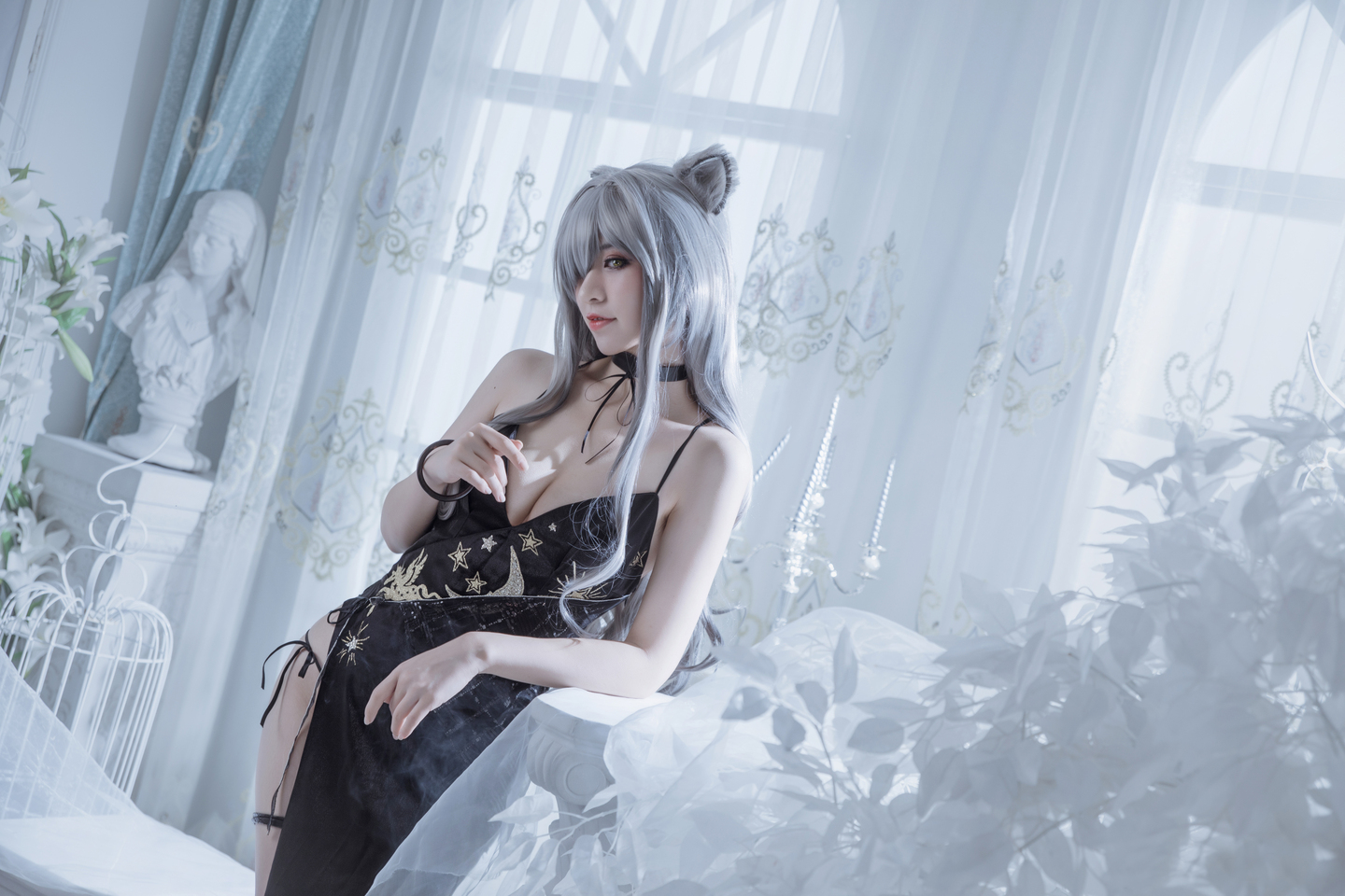 明日方舟 黑cosplay | 冥戏_CatNcos黑-coser喵-coser美图-coser聚集地