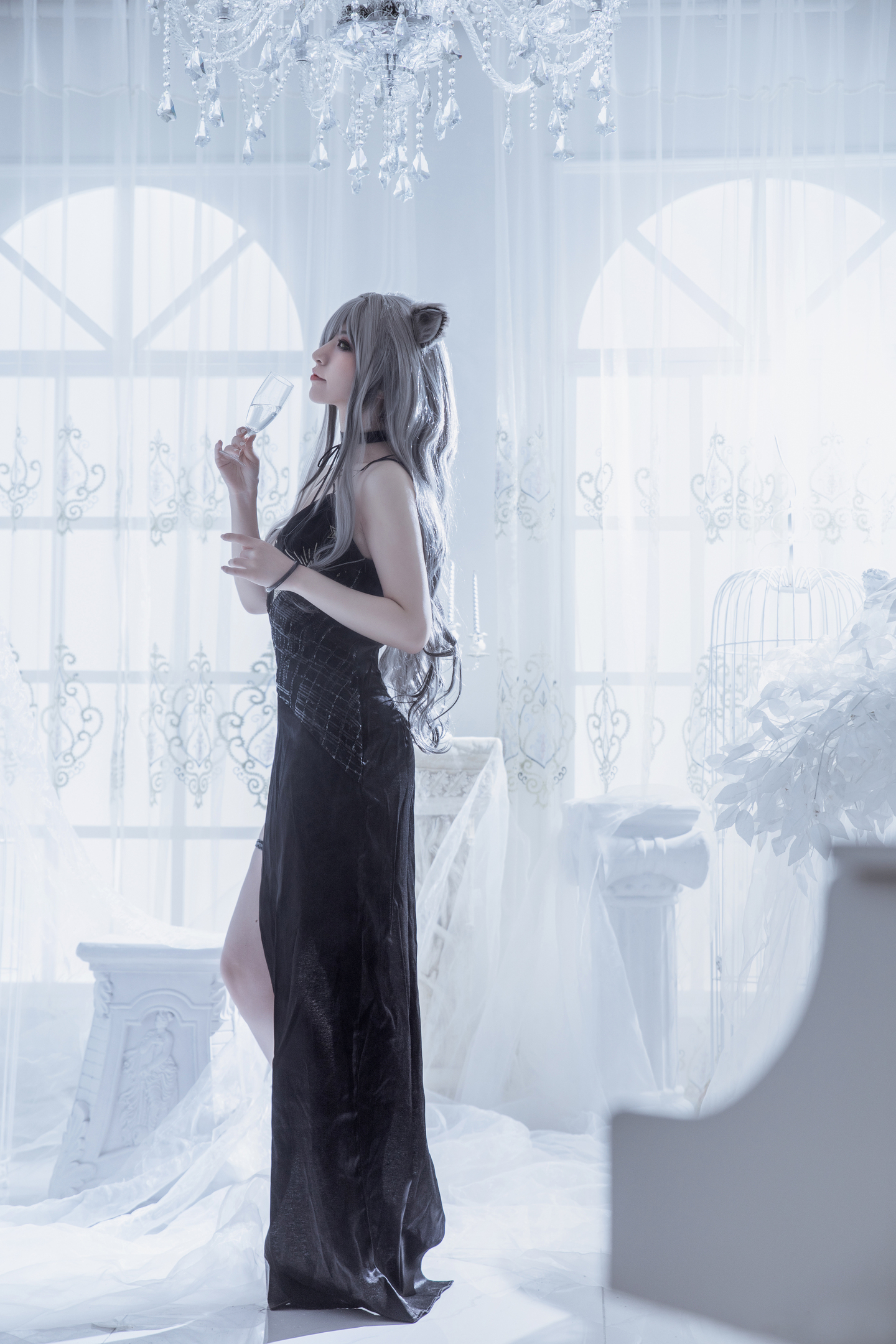 明日方舟 黑cosplay (6/15) 明日方舟 黑cosplay 第6张 - 黑图集