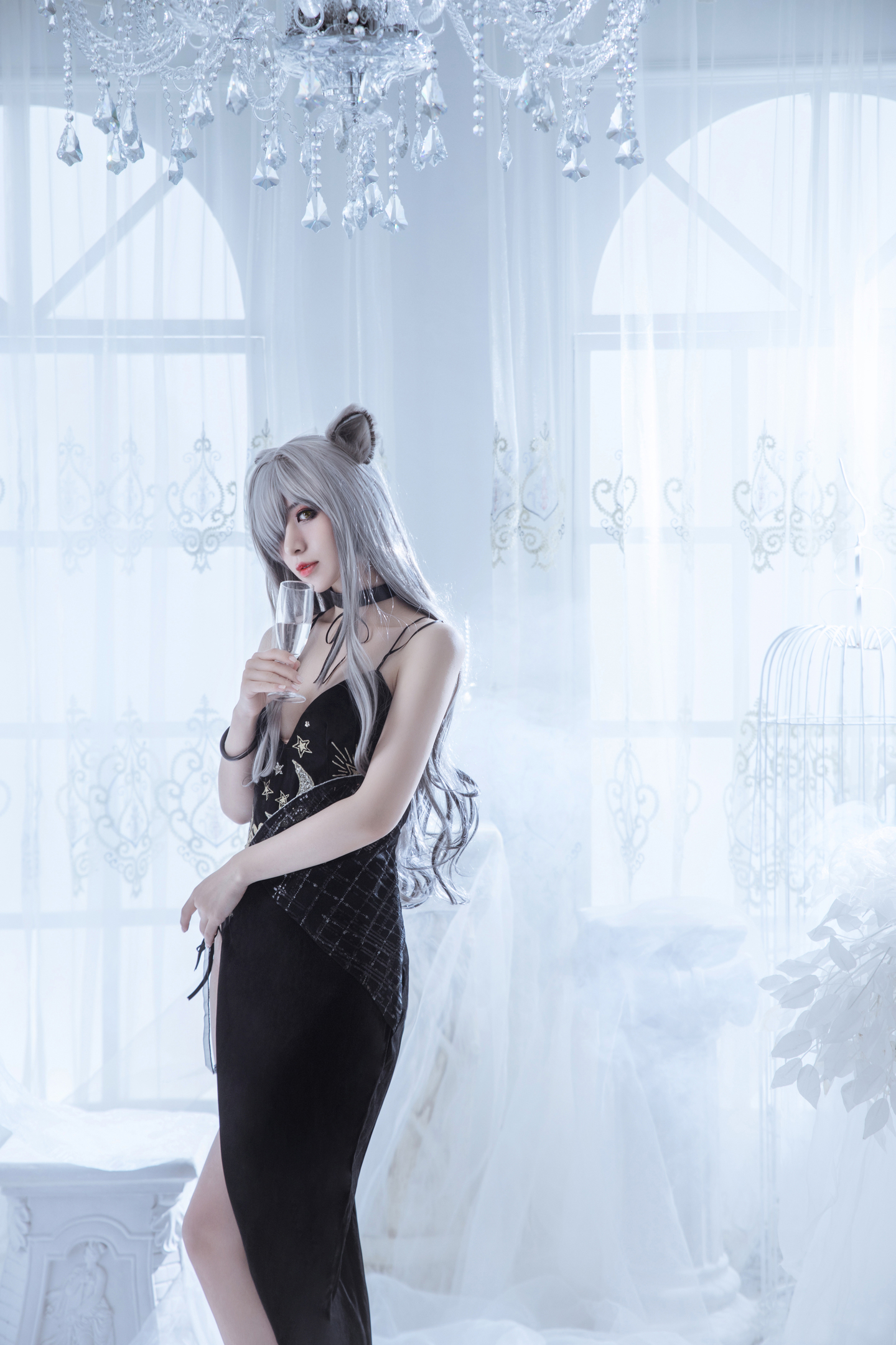 明日方舟 黑cosplay (10/15) 明日方舟 黑cosplay 第10张 - 黑图集
