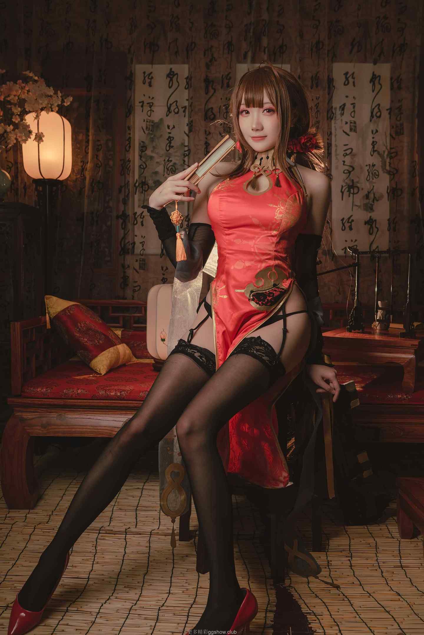 红牡丹的黑丝诱惑 第12张 - cosplay图集