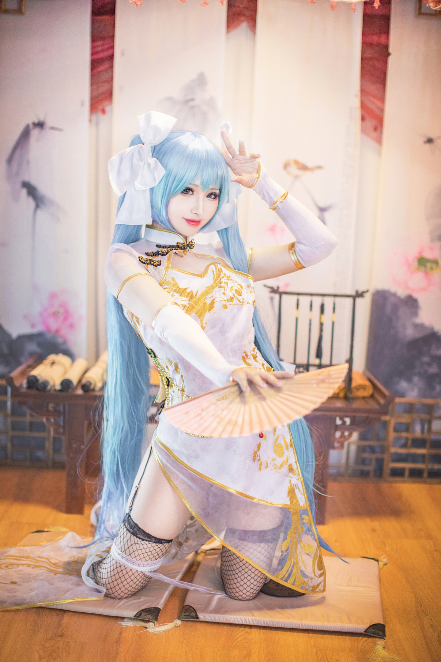 初音未来金丝雀旗袍cosplay (3/9) 初音未来金丝雀旗袍cosplay 第3张 - 初音未来图集